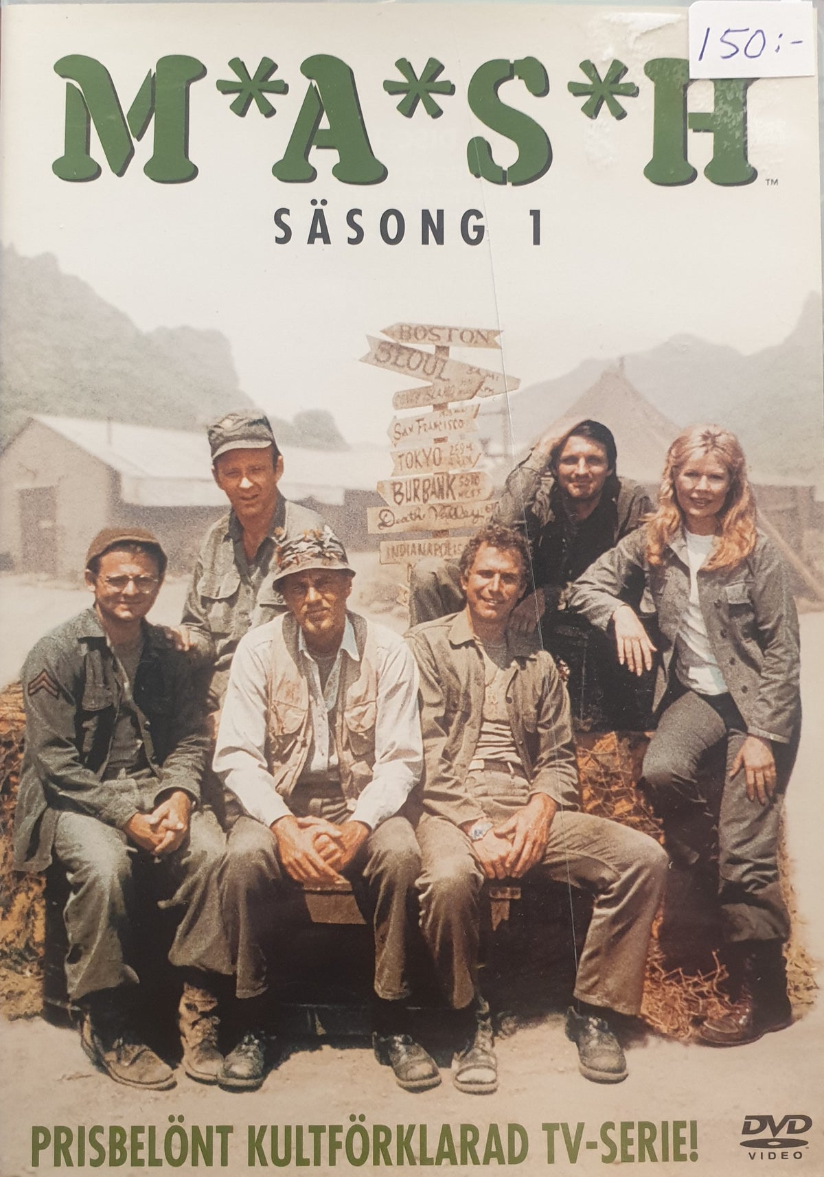 M*A*S*H – Säsong 1 (1972) DVD – omslag