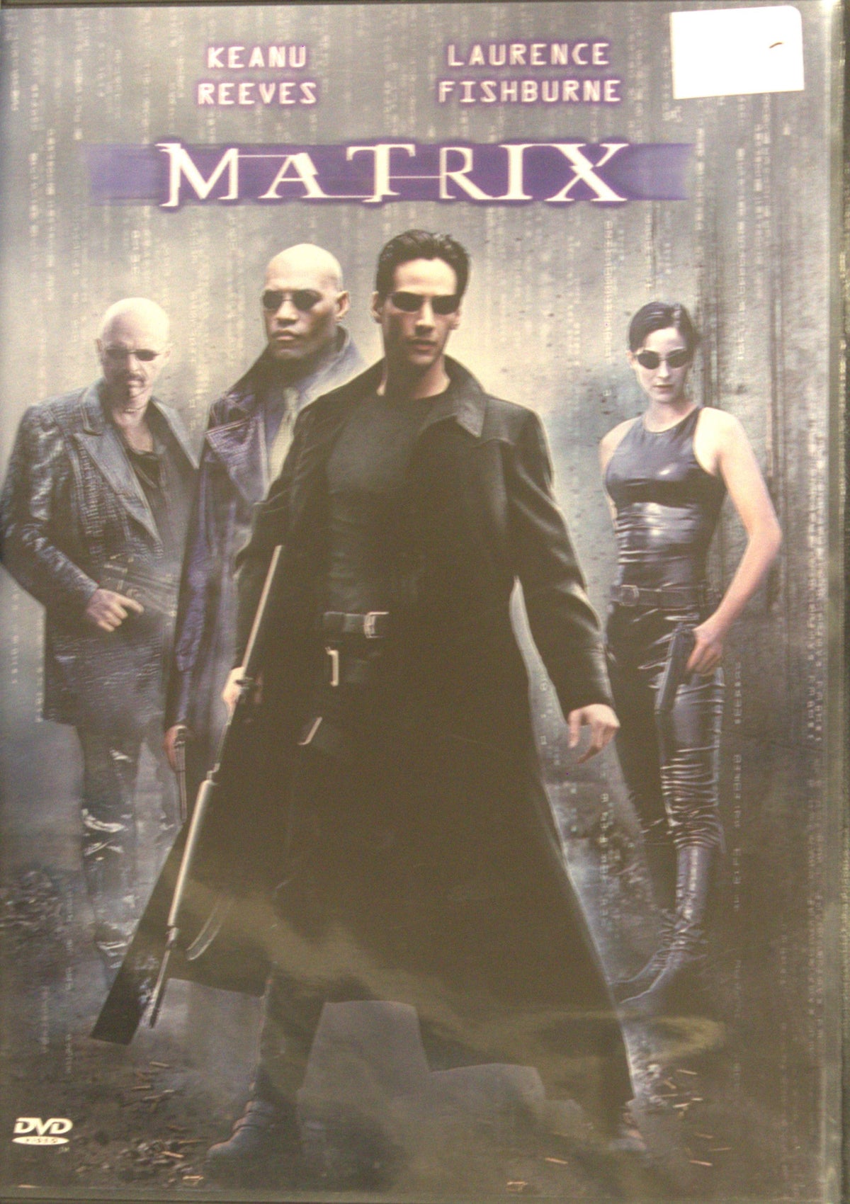 Matrix (1999) DVD – omslag