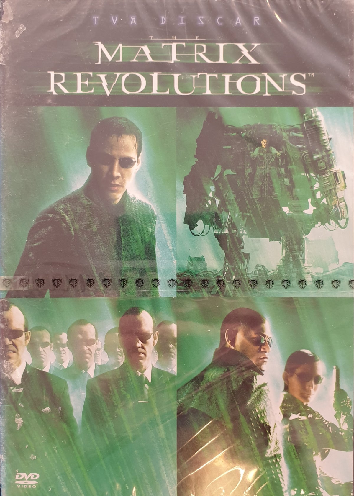 Matrix Revolutions (2003) DVD – omslag