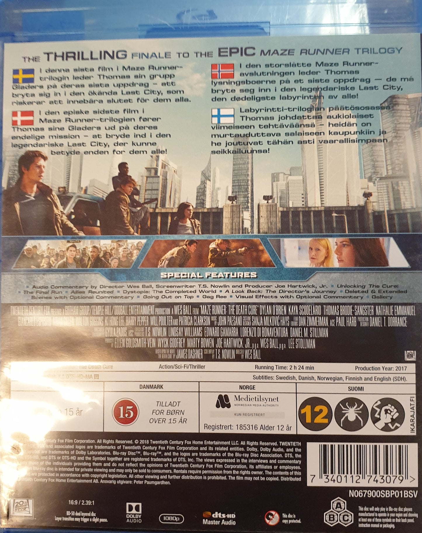 MAZE RUNNER: THE DEATH CURE