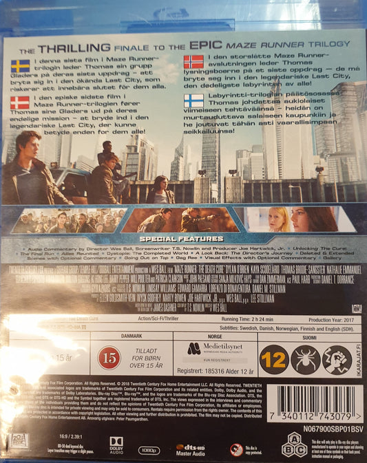 MAZE RUNNER: THE DEATH CURE