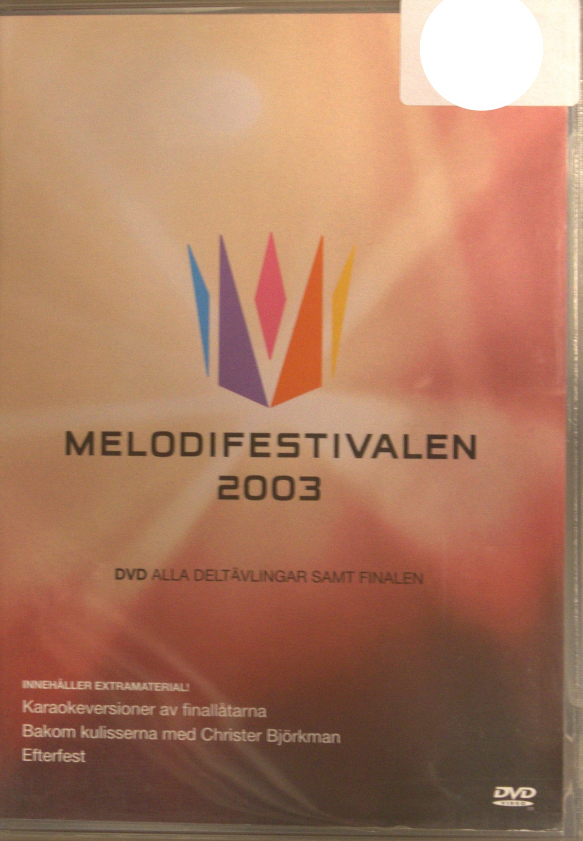 Melodifestivalen 2003 (2003) DVD – omslag