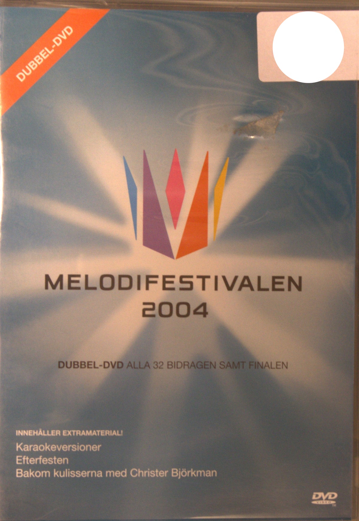 Melodifestivalen 2004 (2004) DVD – omslag