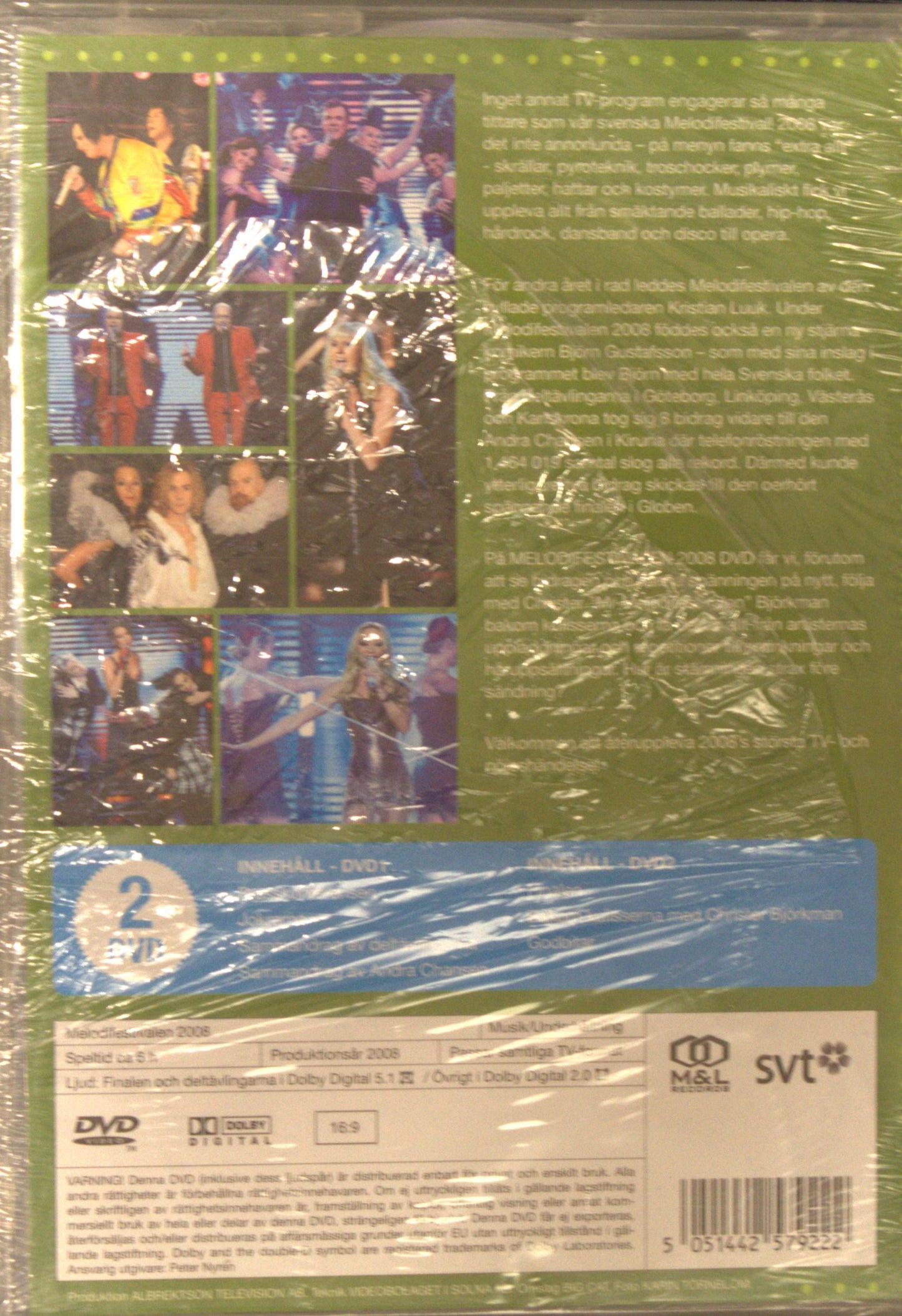 MELODIFESTIVALEN 2008