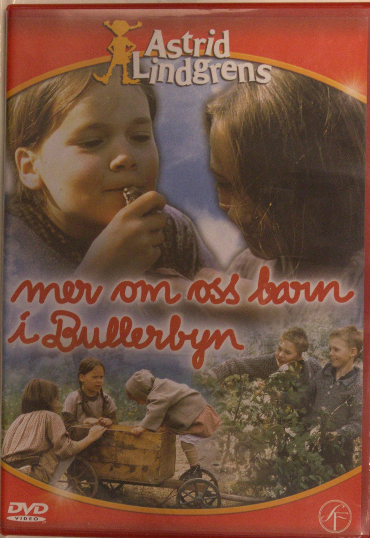 Mer om oss barn i Bullerbyn (1987) DVD – omslag