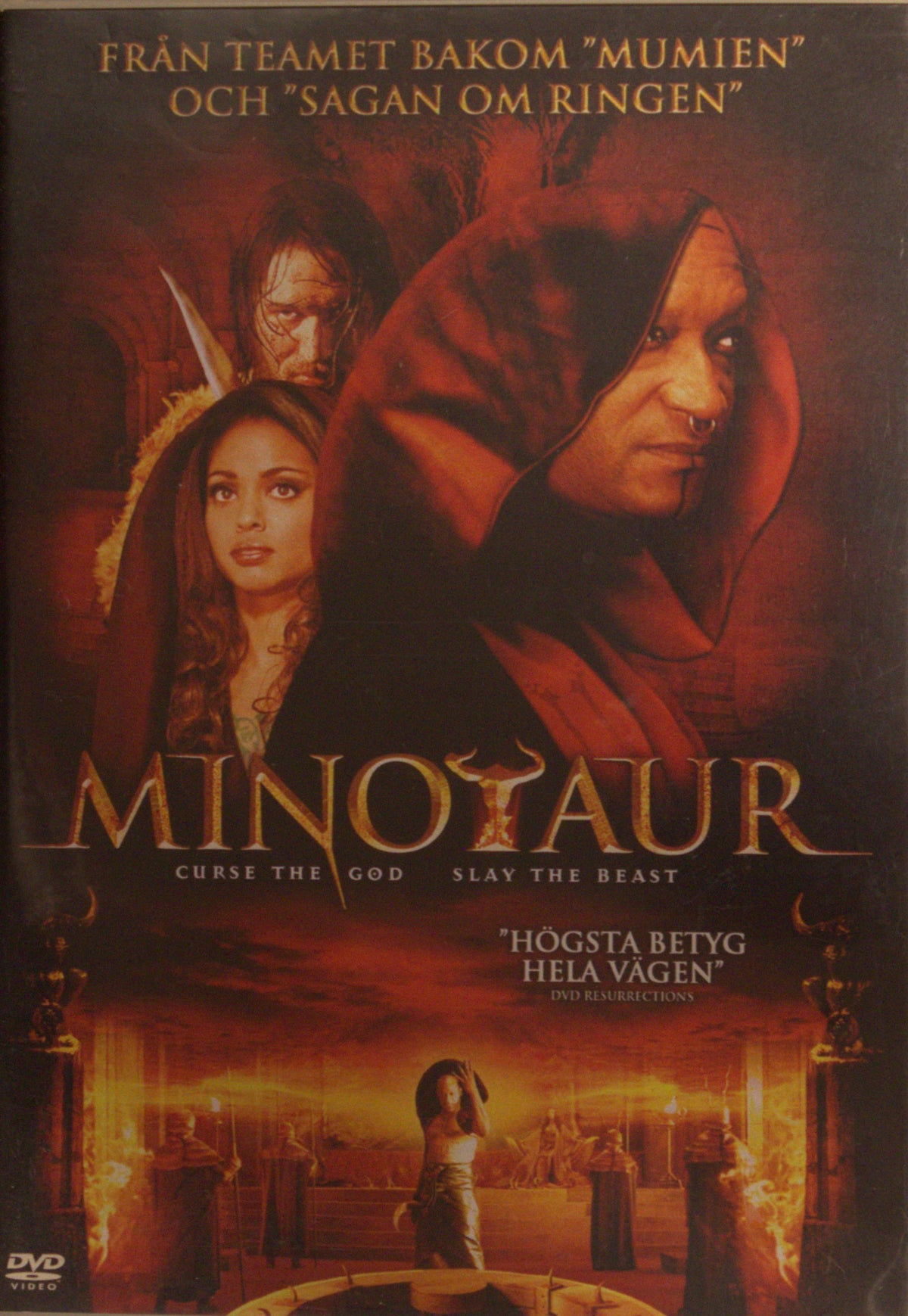 Minotaur (2006) DVD – omslag