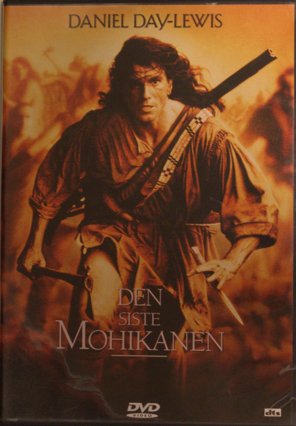 Den siste mohikanen / The Last of the Mohicans (1992) DVD – omslag