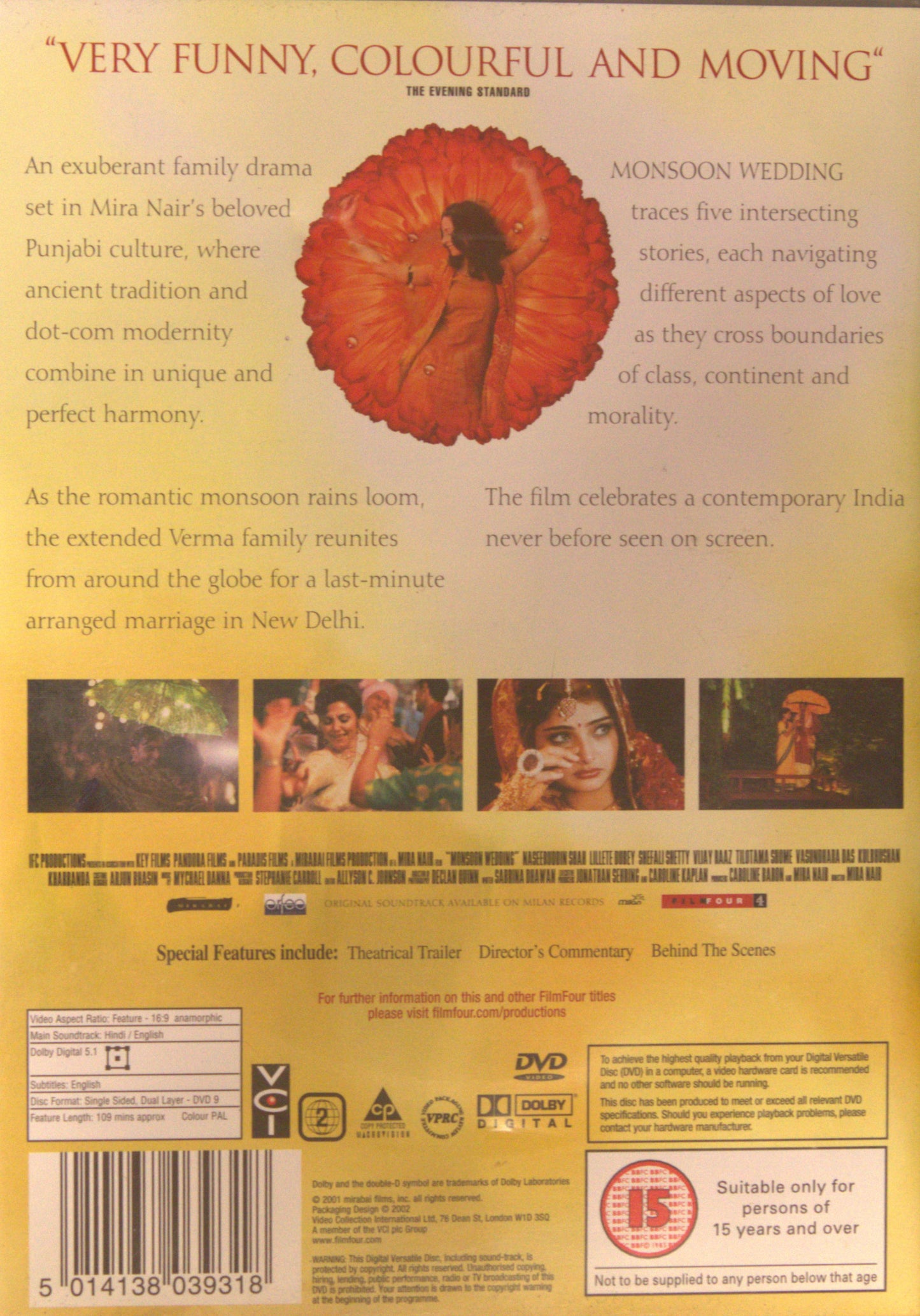 MONSOON WEDDING / MONSUNBRÖLLOP