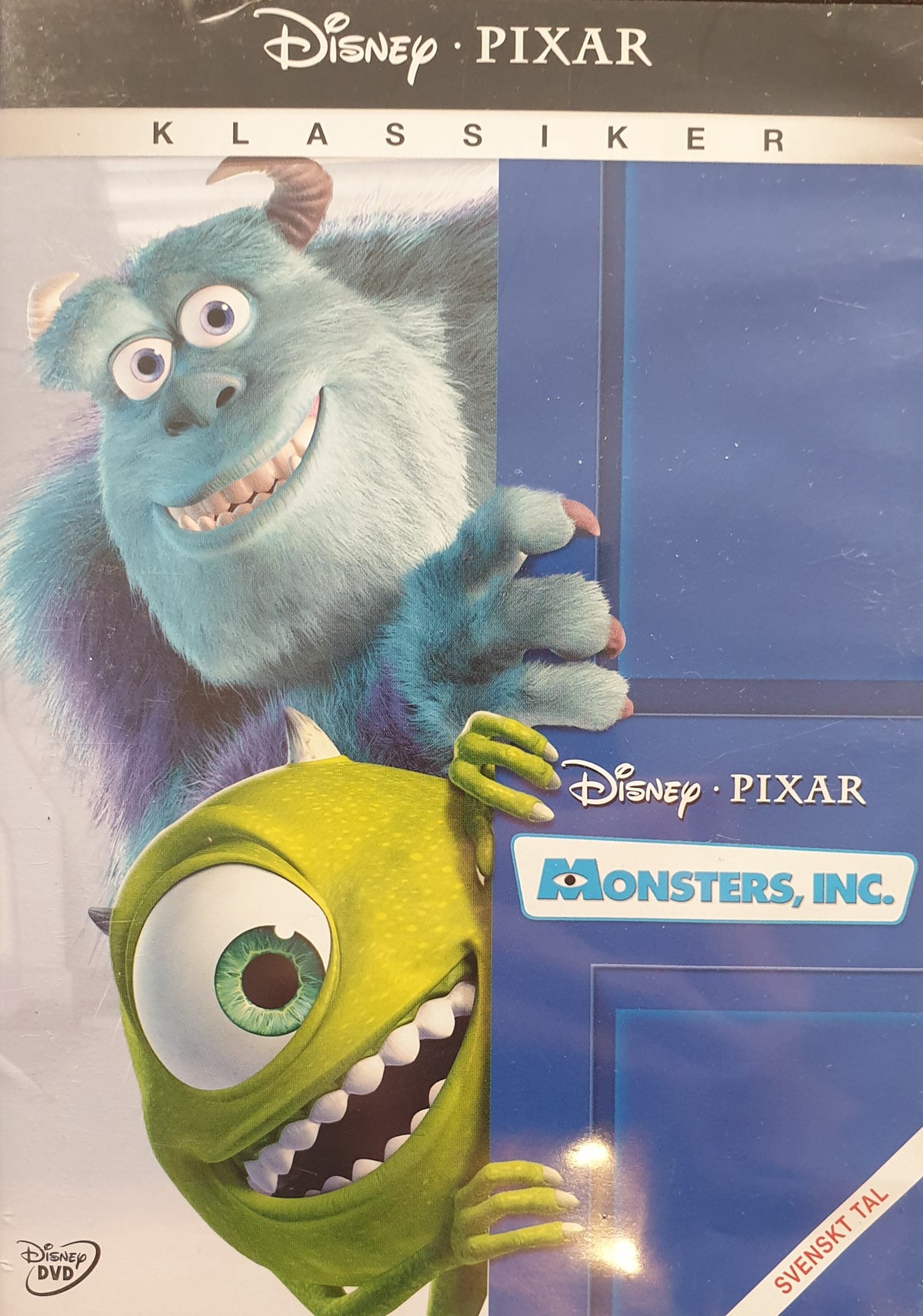 Monsters, Inc. (2001) DVD – omslag
