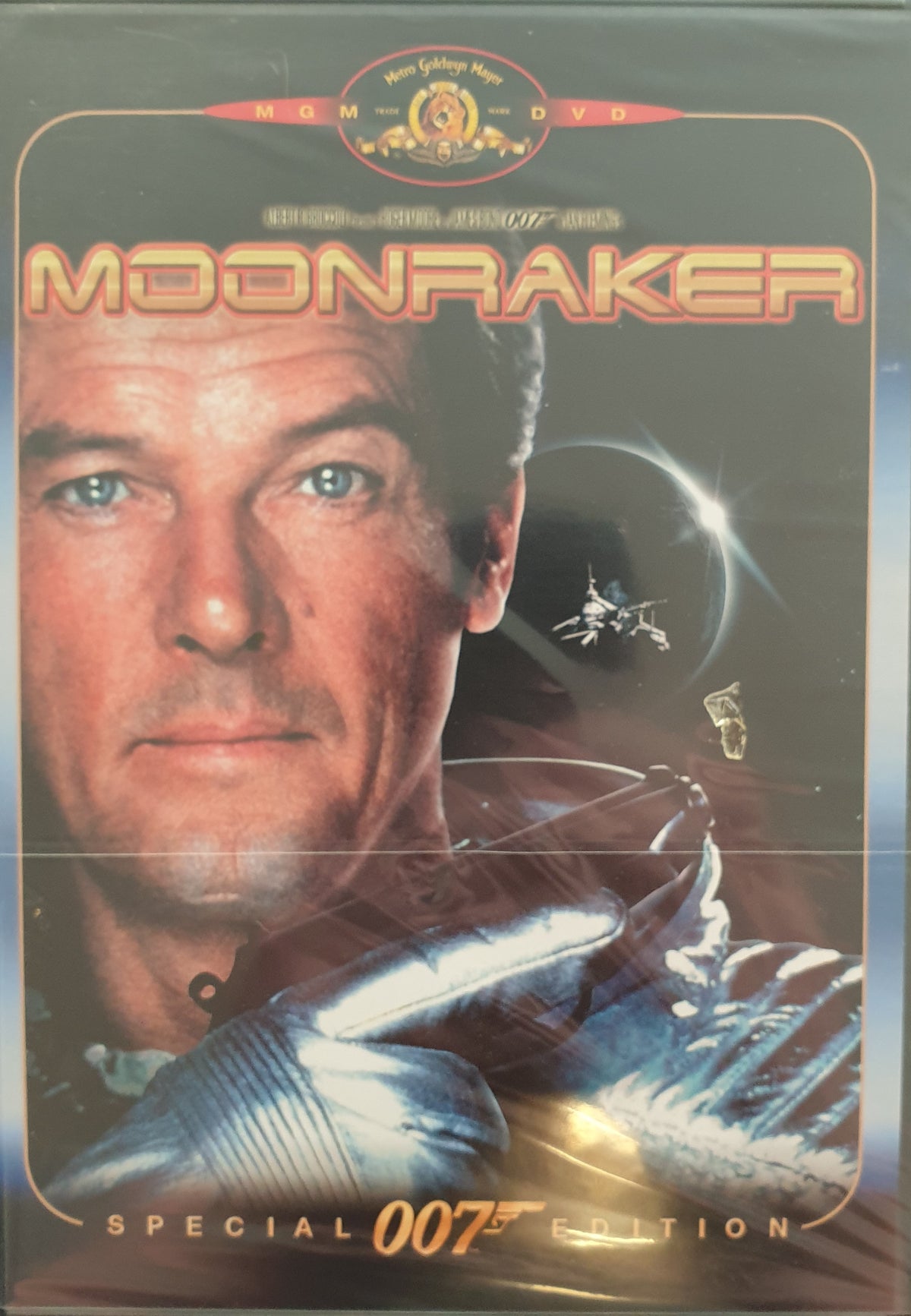 Moonraker (1979) DVD – omslag