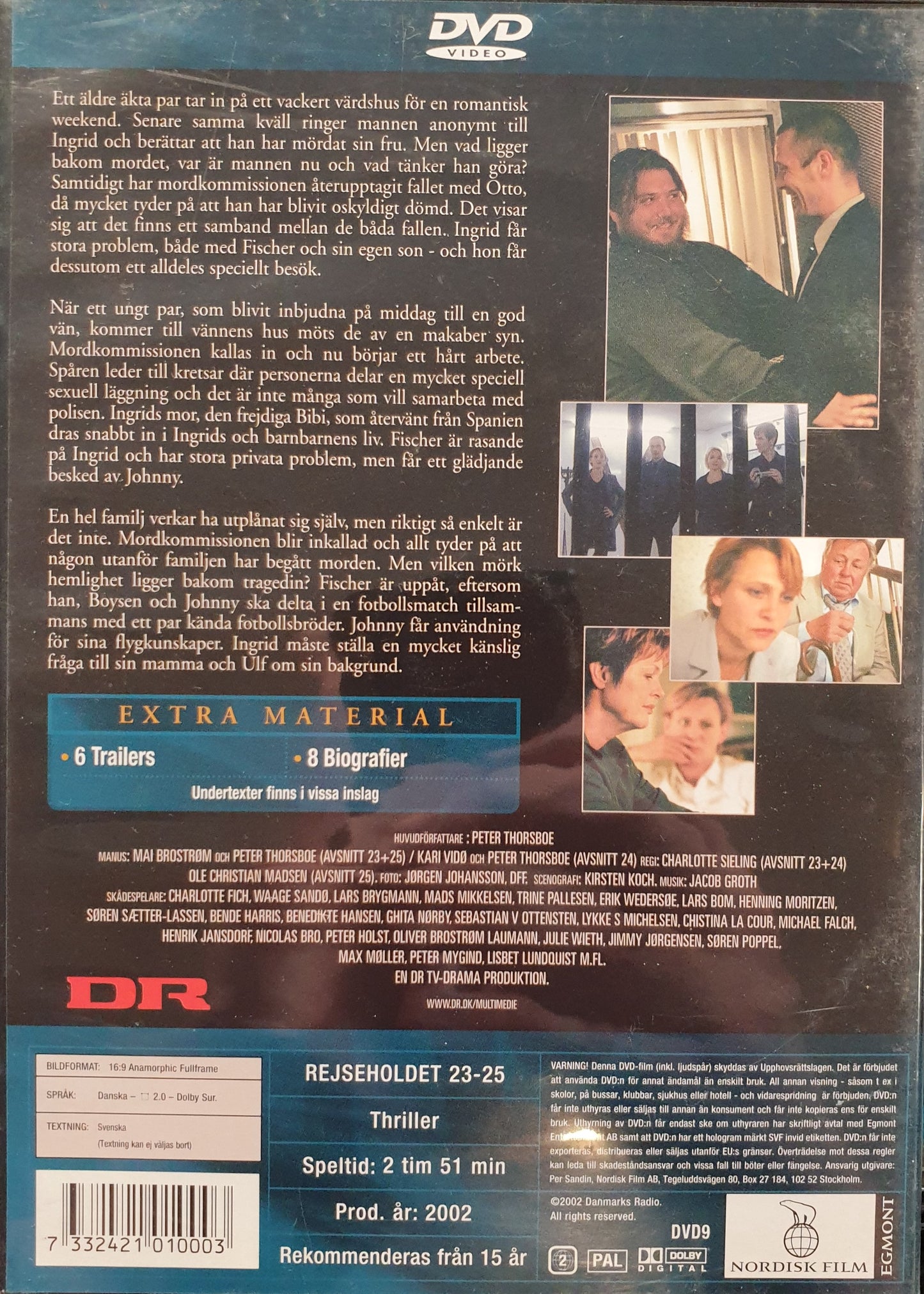 MORDKOMMISIONEN / REJSEHOLDET AVSNITT 23-25