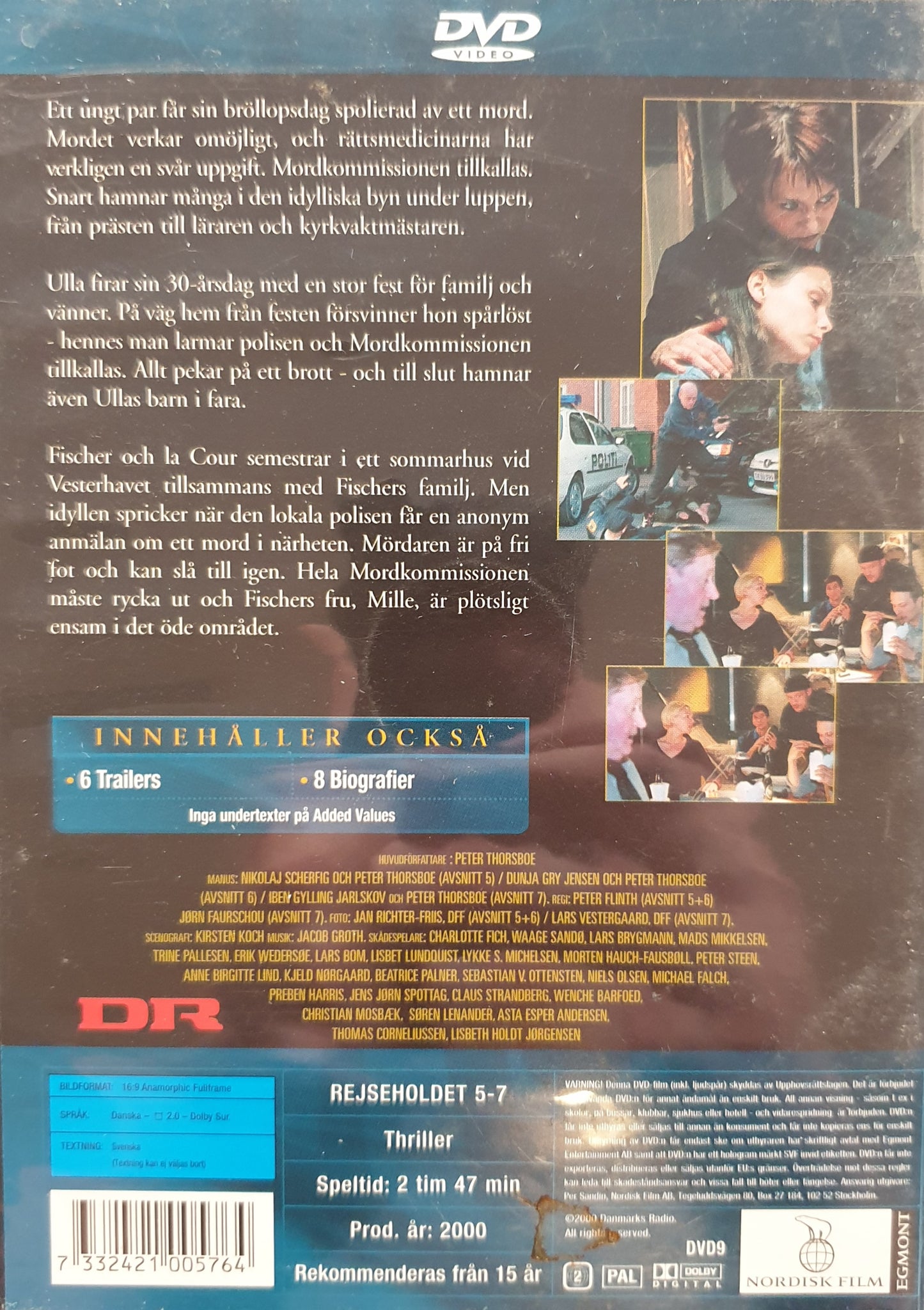 MORDKOMMISIONEN / REJSEHOLDET AVSNITT 5-7