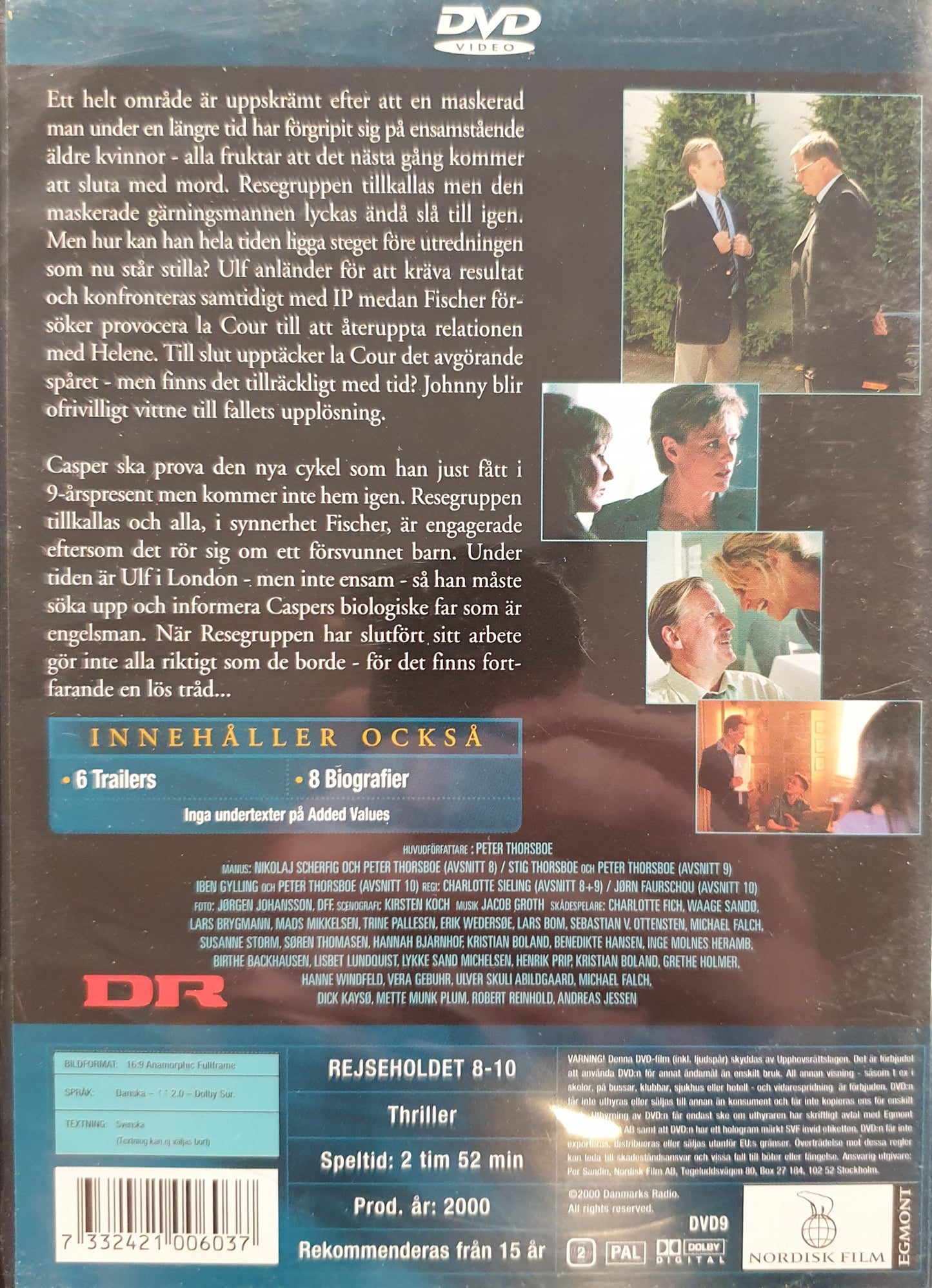 MORDKOMMISIONEN / REJSEHOLDET AVSNITT 8-10