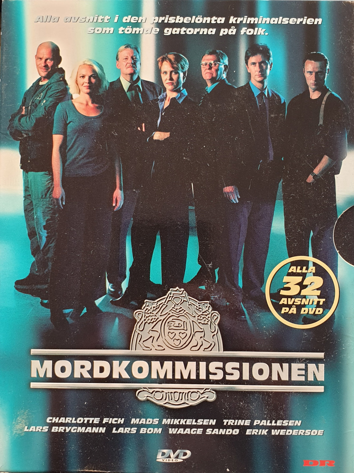 Mordkommissionen / Rejseholdet – Alla 32 avsnitt (2000) DVD – omslag