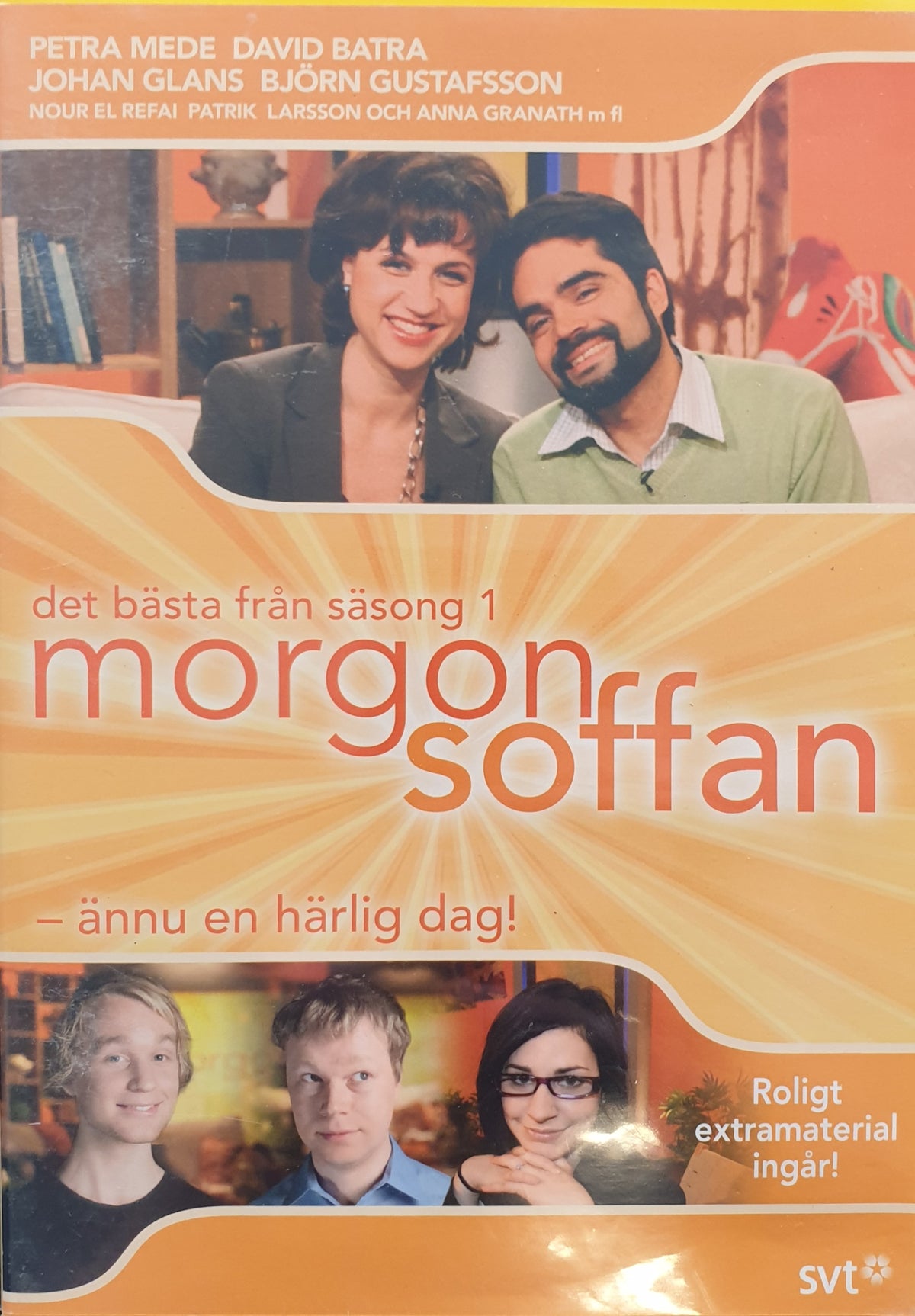 Morgonsoffan – Det bästa från säsong 1 (2008) DVD – omslag