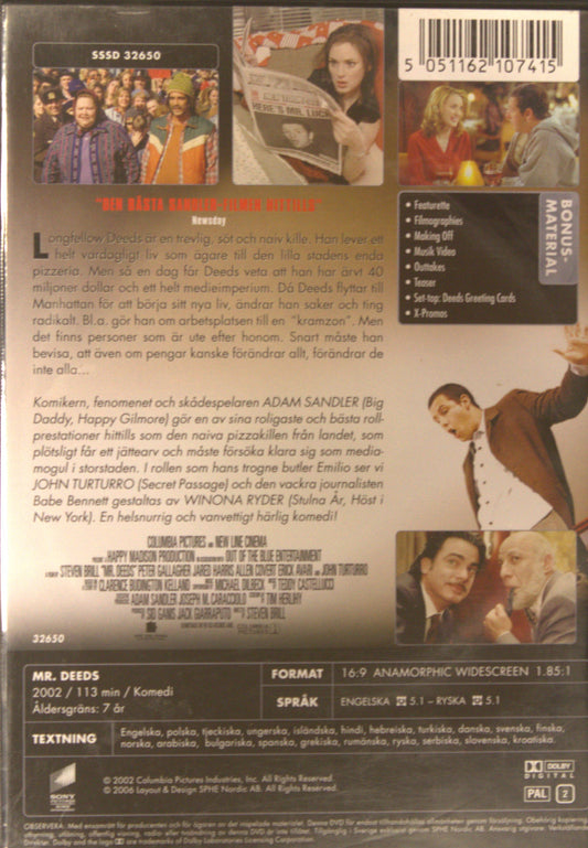 MR. DEEDS