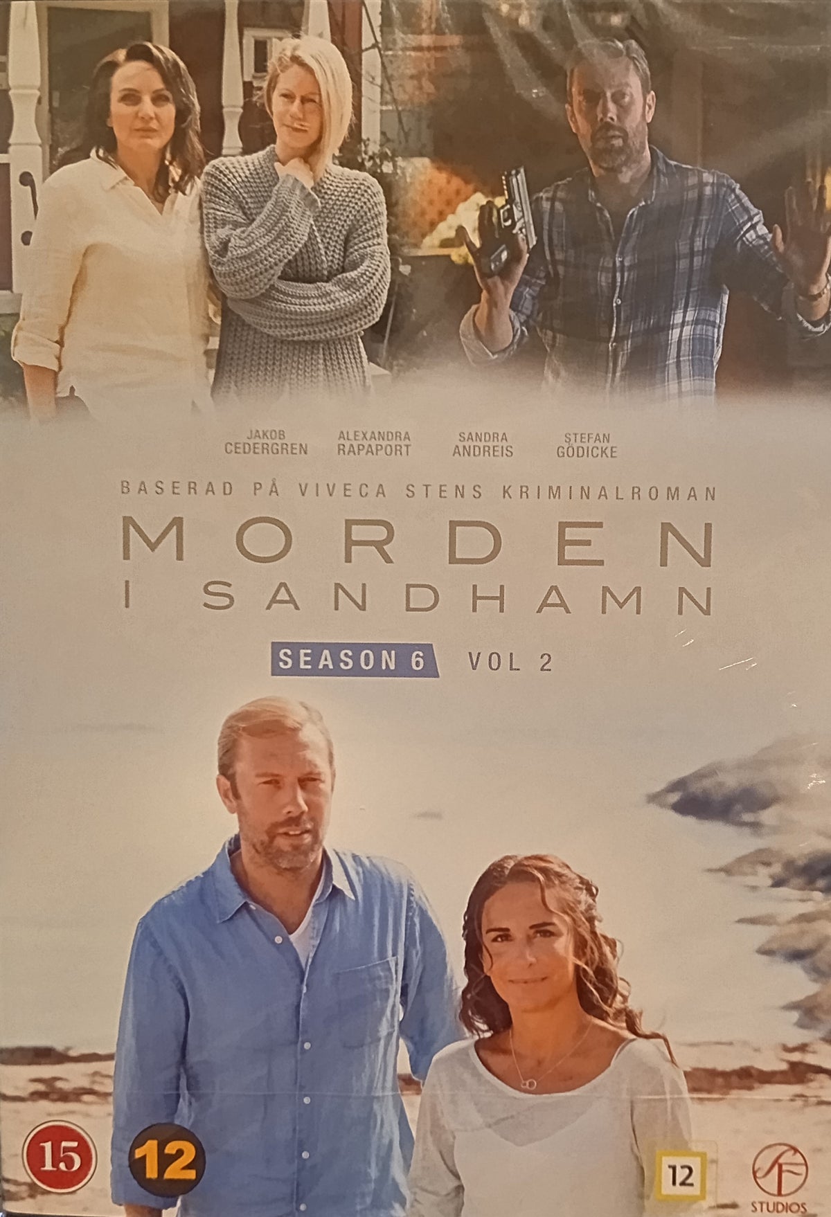 Morden i Sandhamn – Säsong 6 – Vol 2 (2018) DVD – omslag