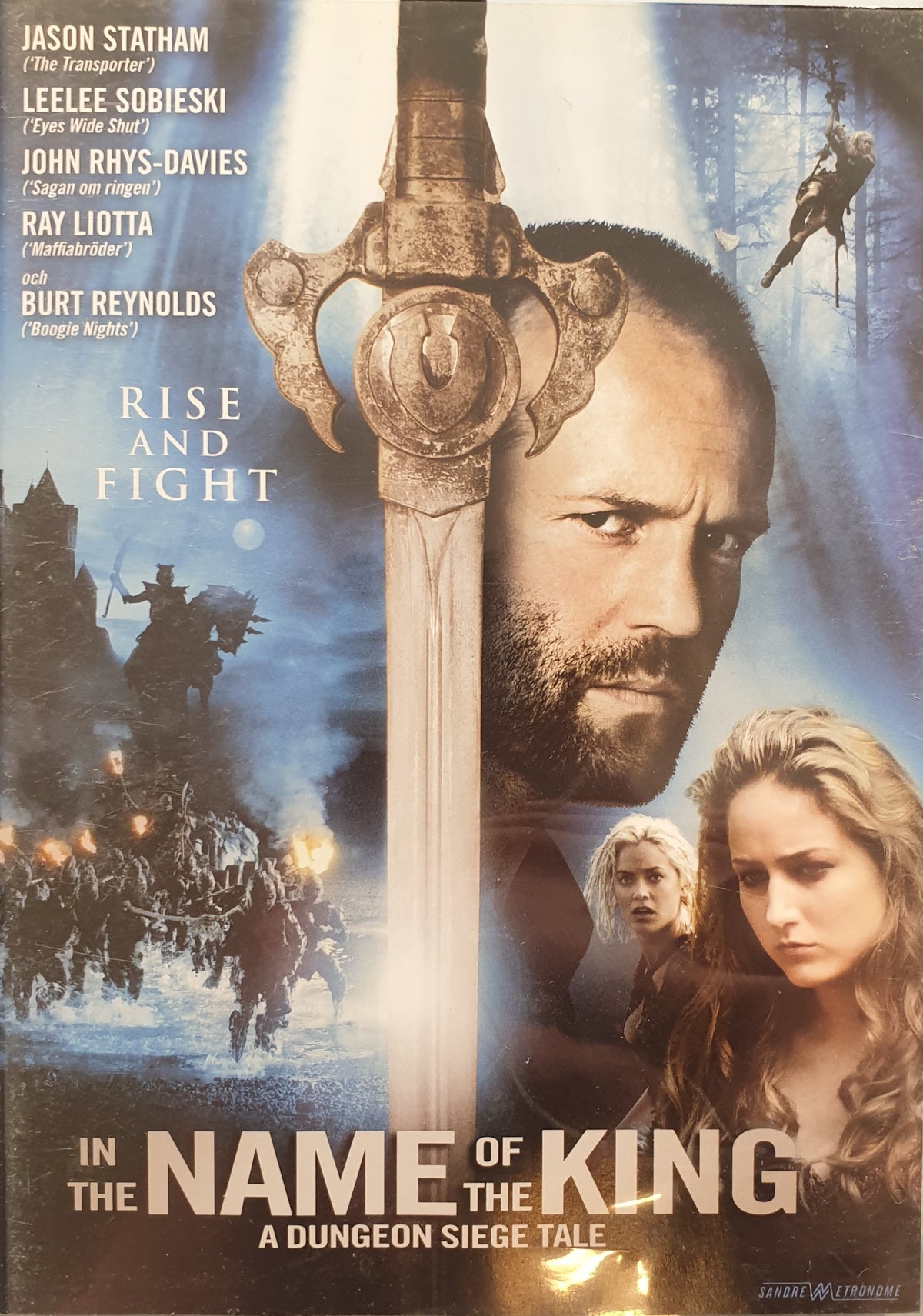 In the Name of the King: A Dungeon Siege Tale (2007) DVD – omslag