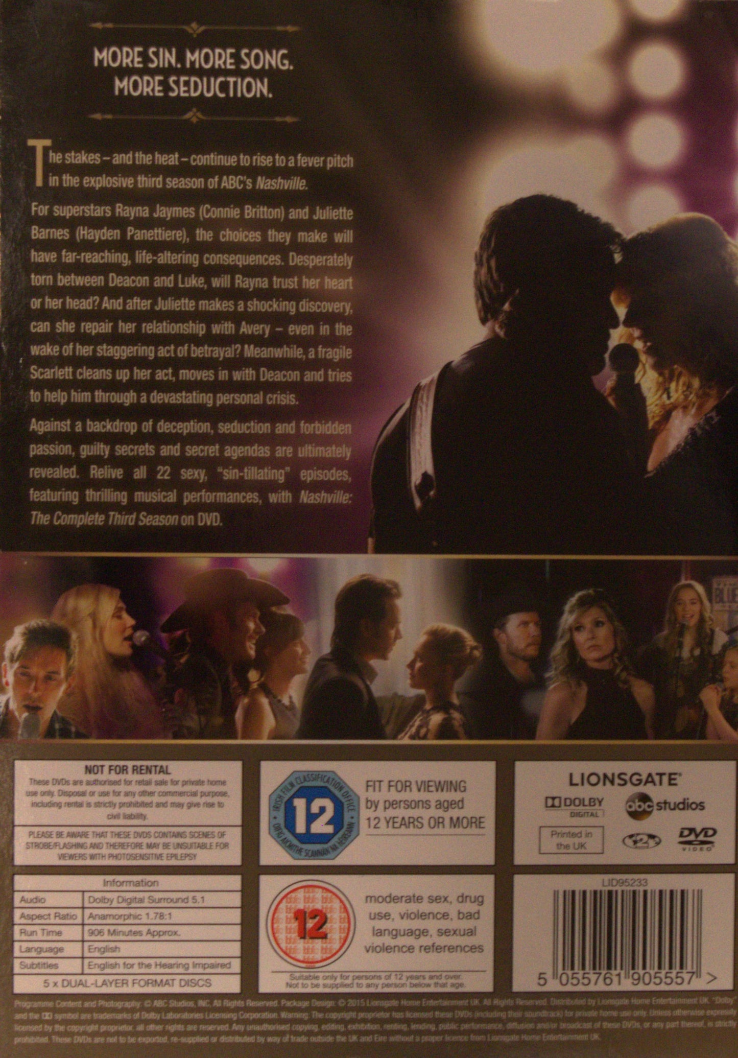 NASHVILLE - THE COMPLETE THIRD SEASON