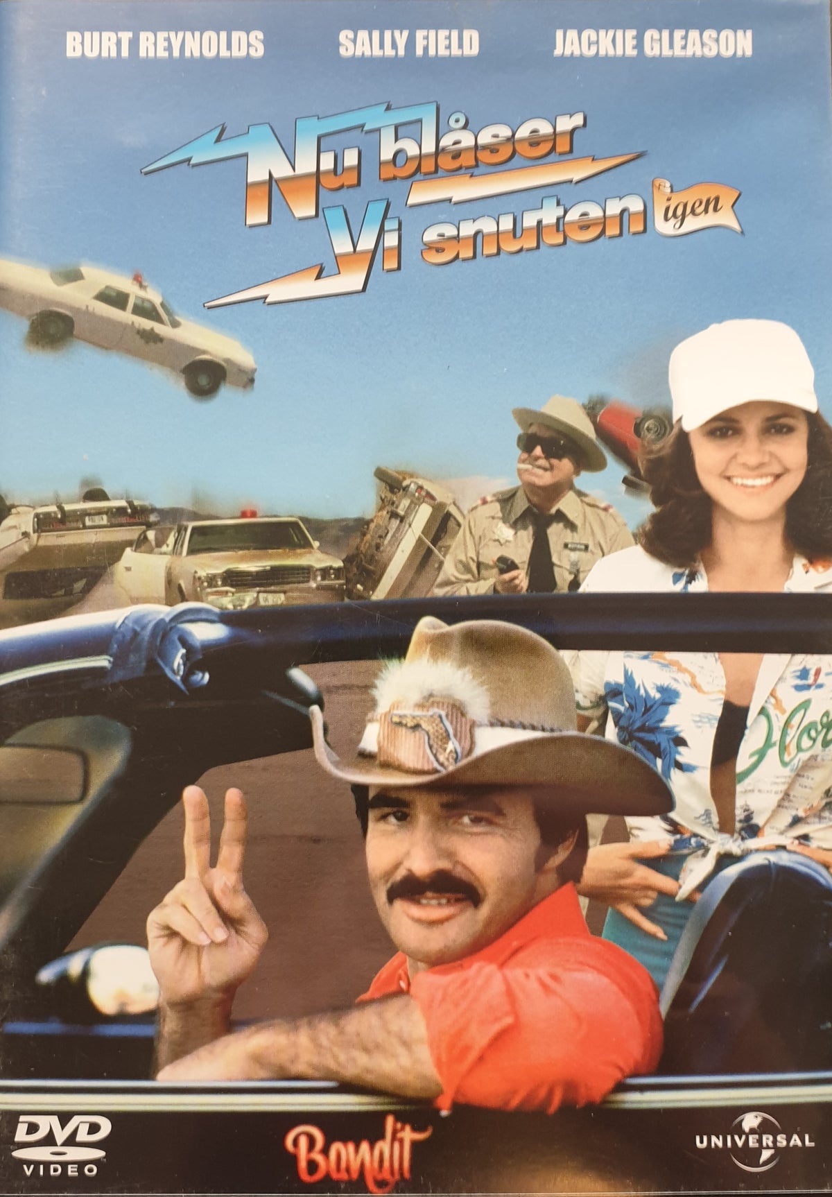 Nu blåser vi snuten igen / Smokey and the Bandit II (1980) DVD – omslag