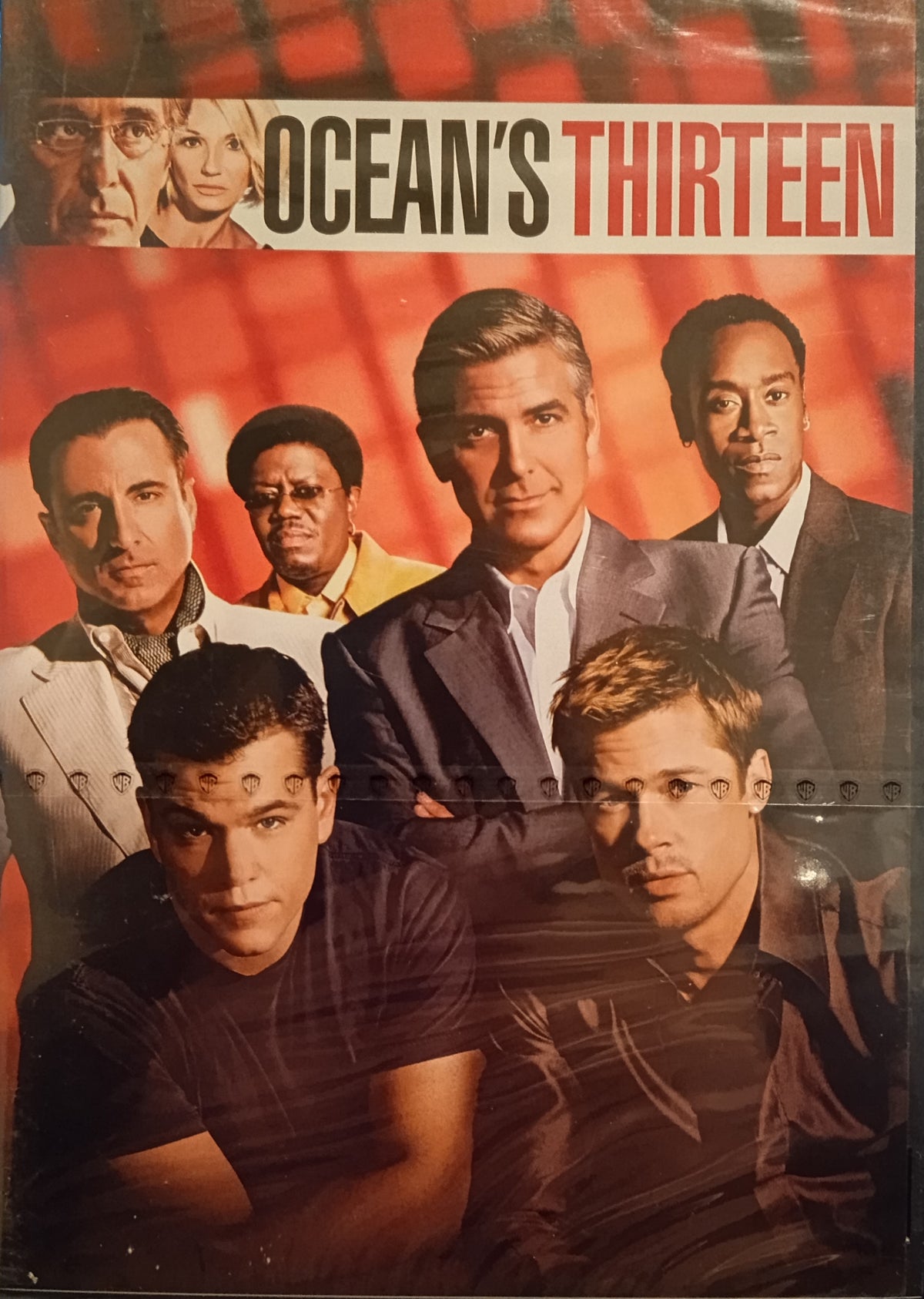 Ocean's Thirteen (2007) DVD – omslag