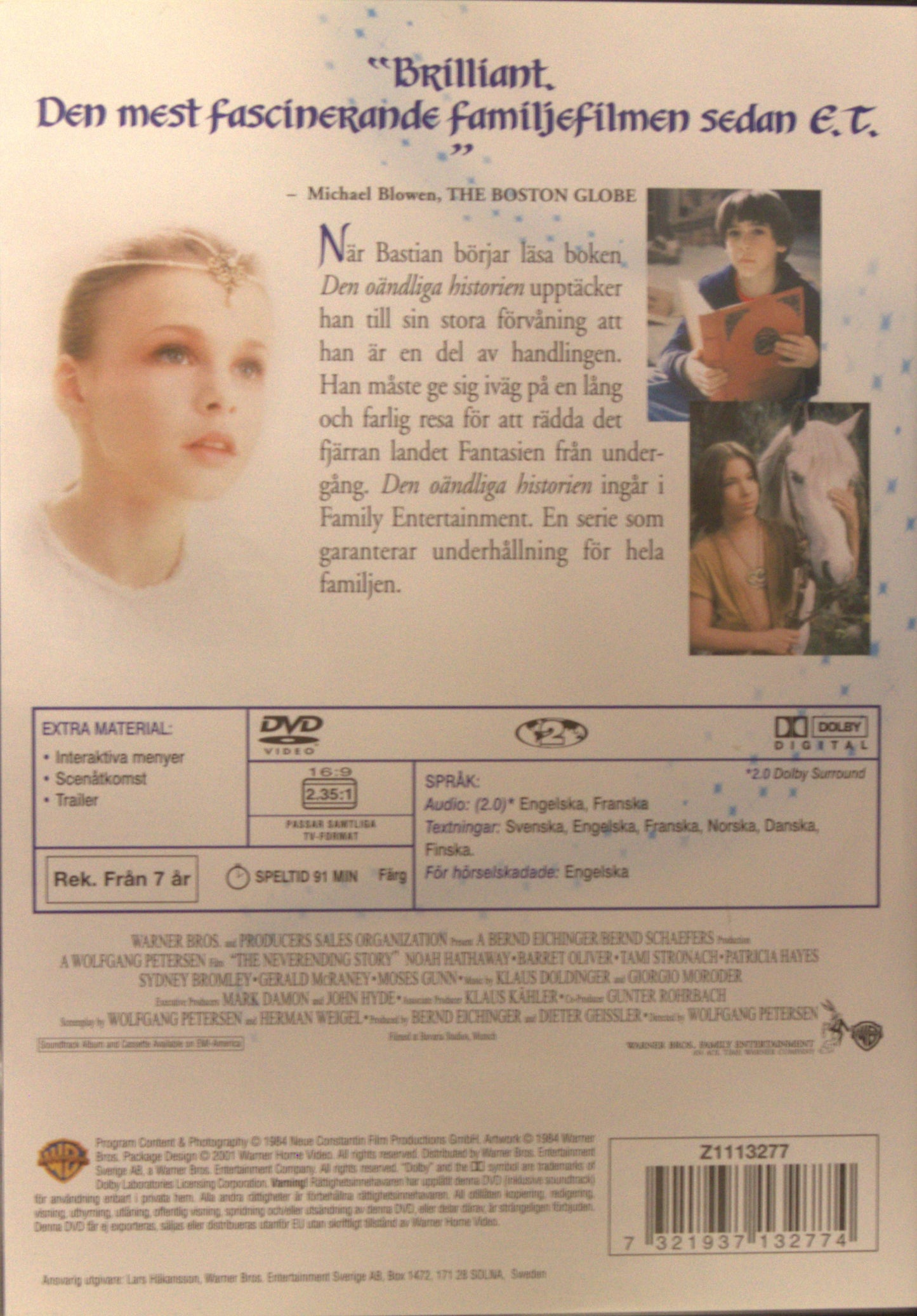 DEN OÄNDLIGA HISTORIEN / THE NEVERENDING STORY