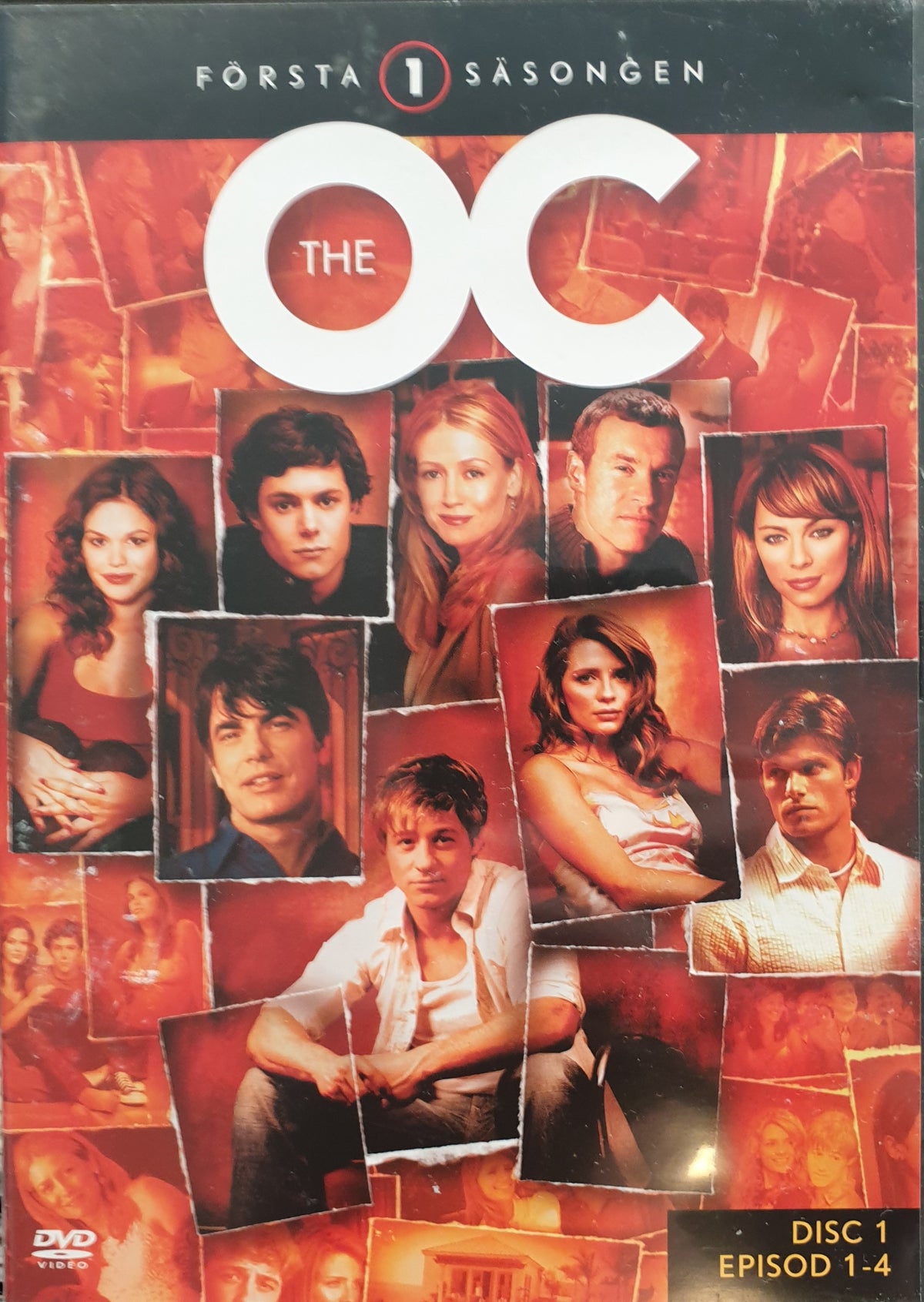 The O.C. – Första säsongen avsnitt 1–4 (2003) DVD – omslag