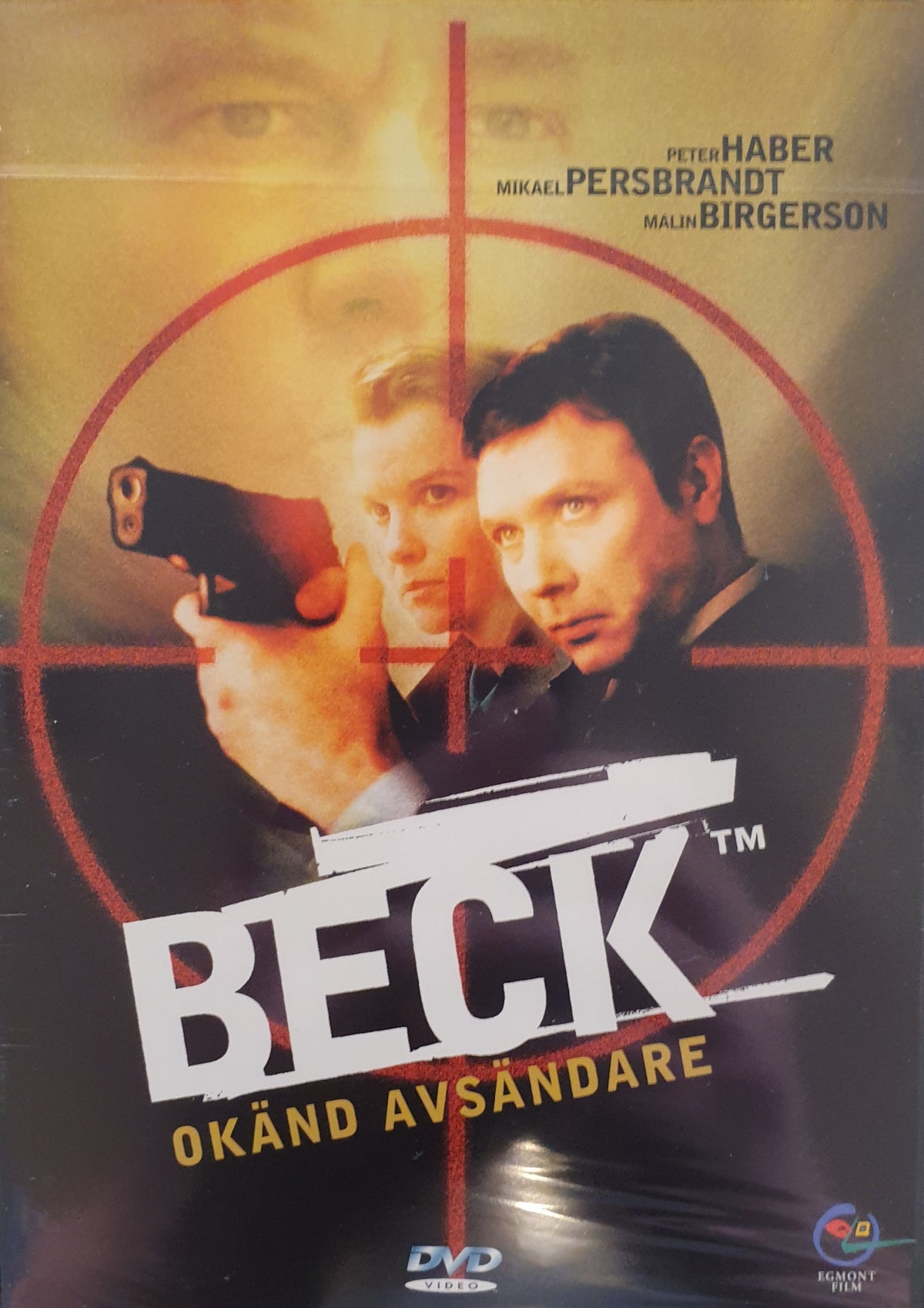 Beck – Okänd avsändare (2002) DVD – omslag