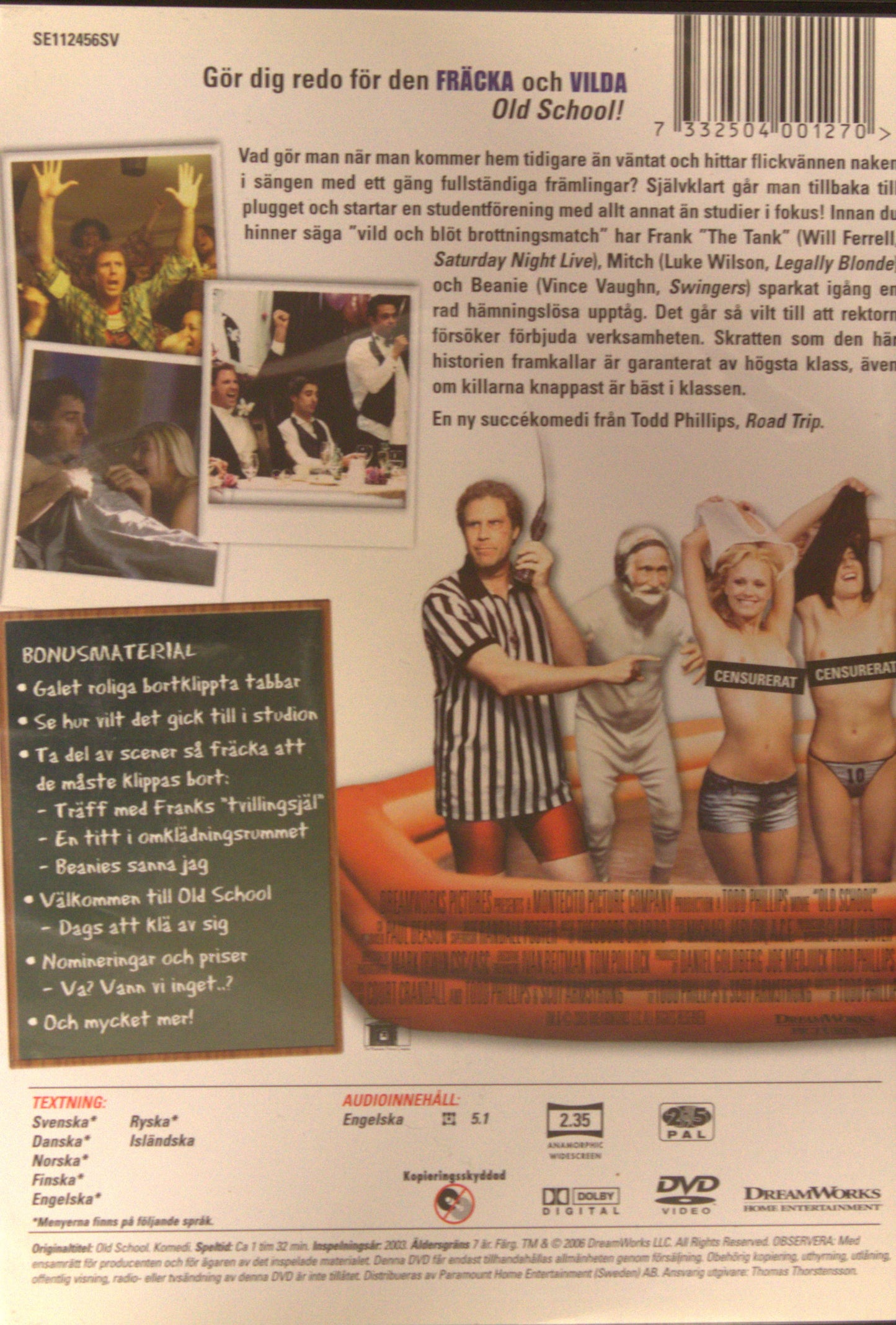 OLD SCHOOL - UNRATED