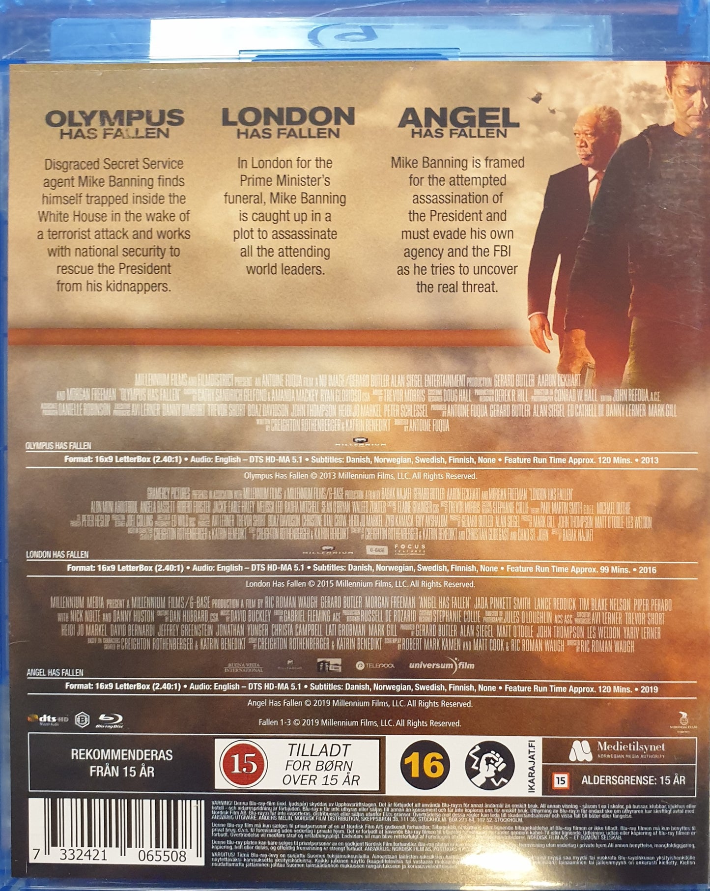 OLYMPUS LONDON ANGEL HAS FALLEN - 3 FILMER