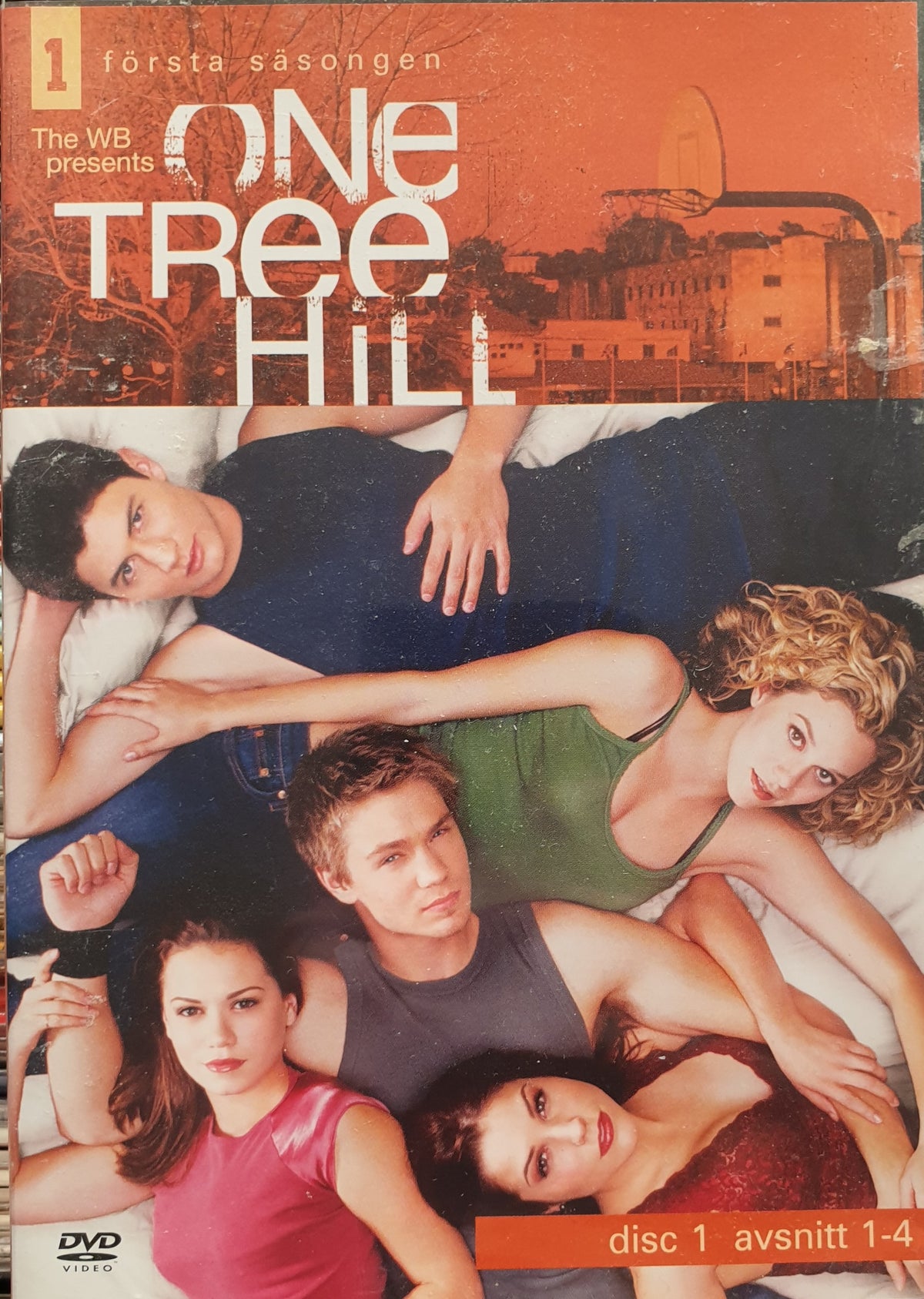 One Tree Hill – Första säsongen avsnitt 1–4 (2003) DVD – omslag