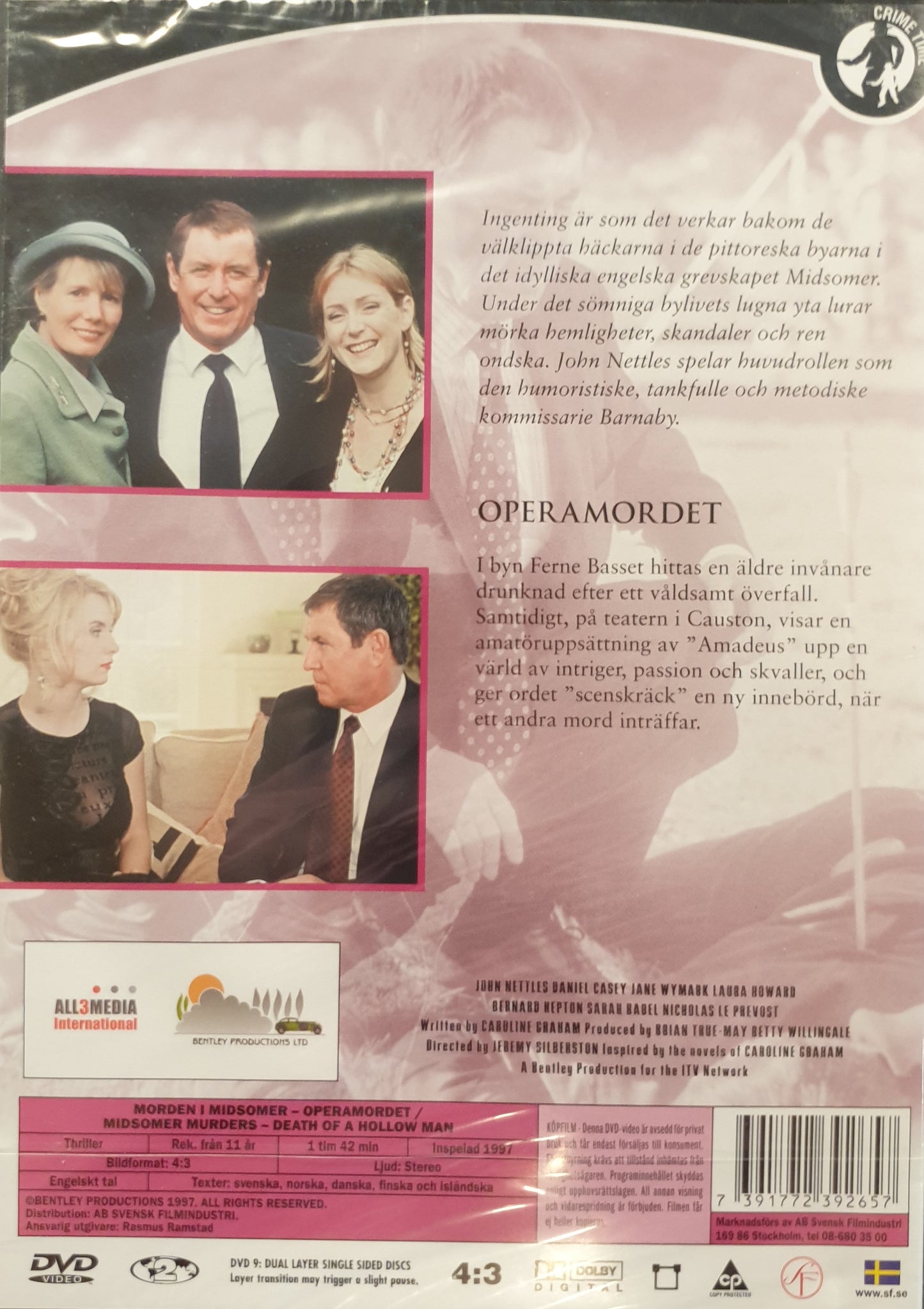 MORDEN I MIDSOMER 1:2 3 - OPERAMORDET / DEATH OF A HOLLOW MAN