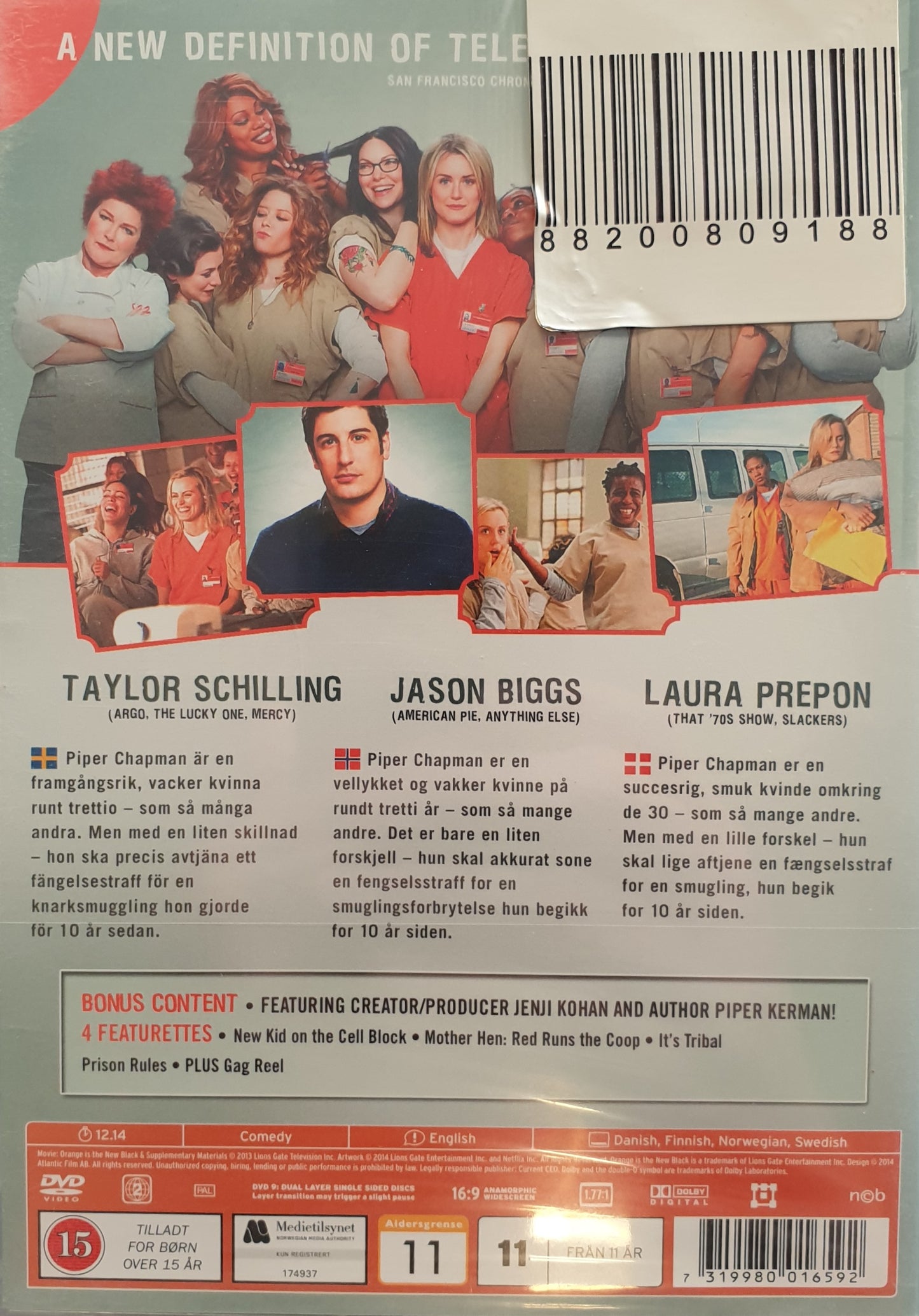 ORANGE IS THE NEW BLACK - SÄSONG 1