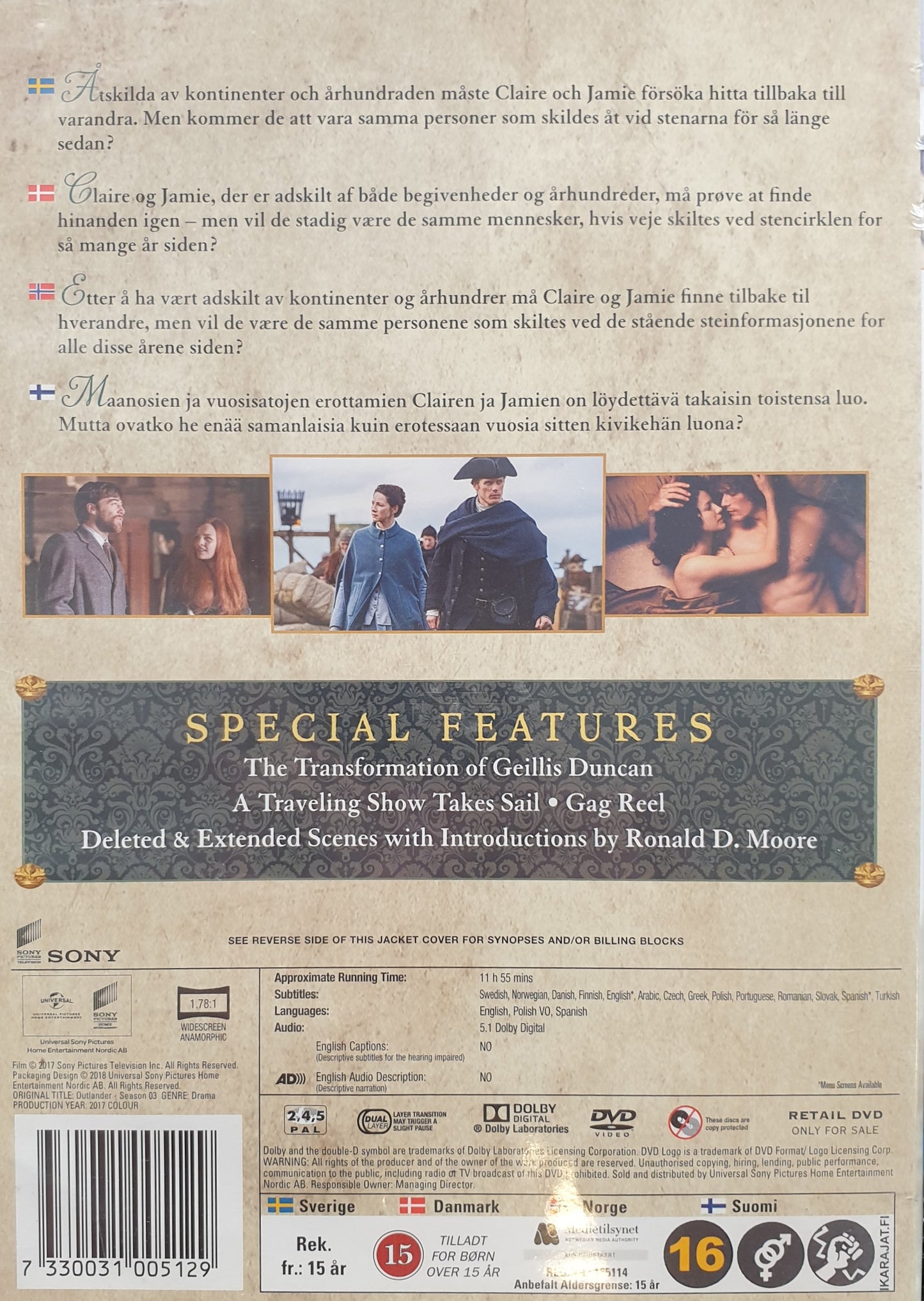 OUTLANDER - SEASON THREE