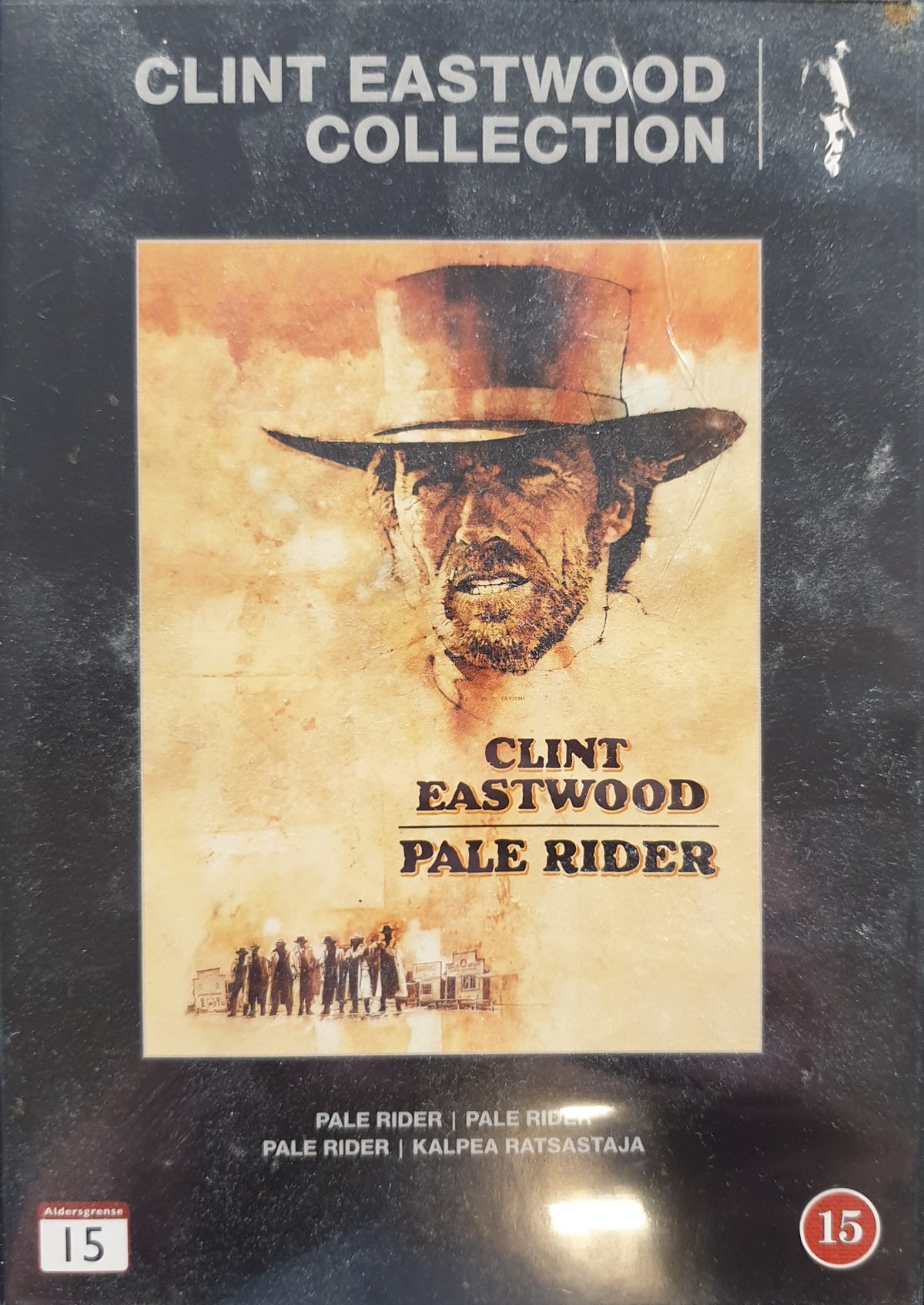 Pale Rider (1985) DVD – omslag