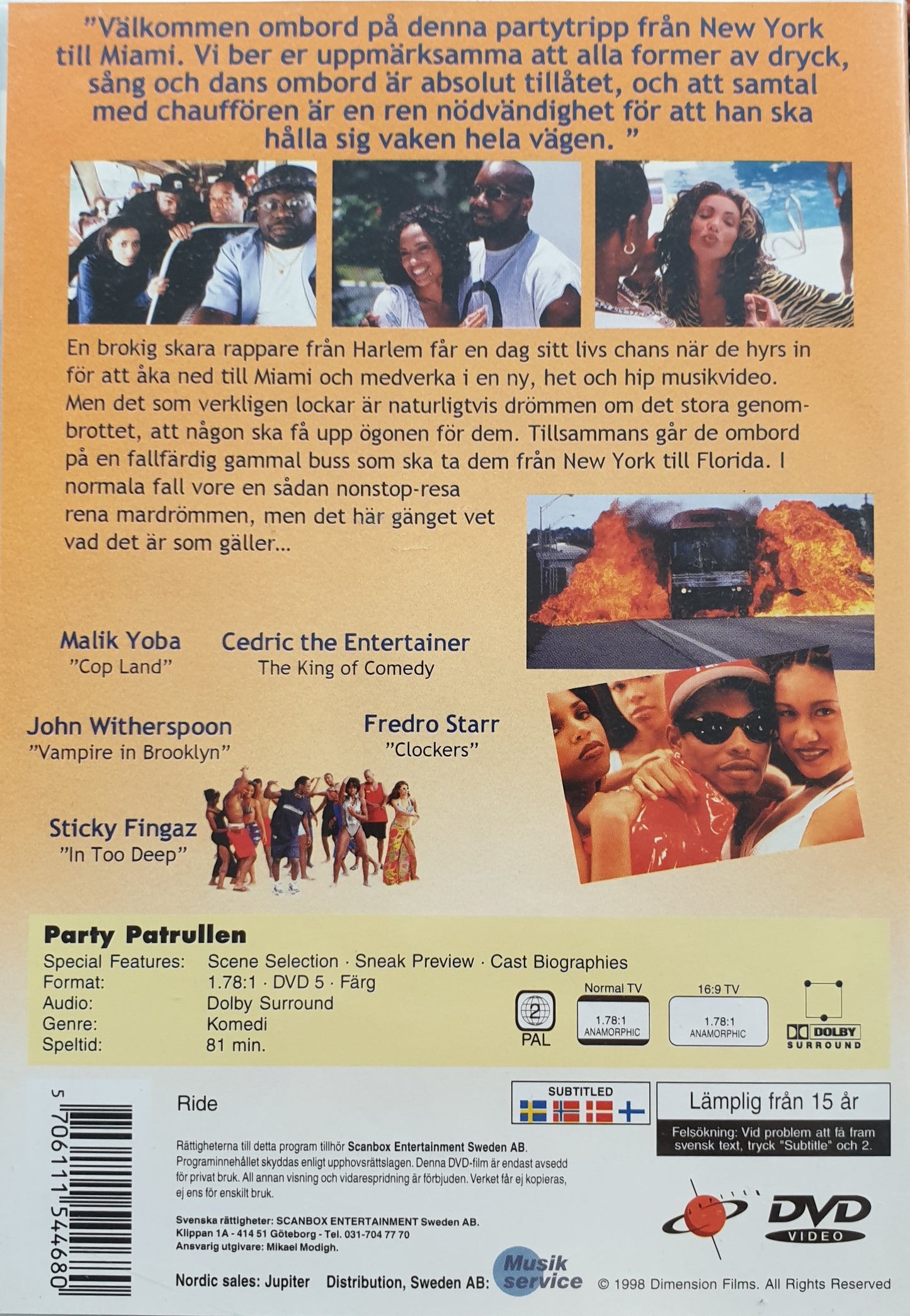 PARTYPATRULLEN / RIDE