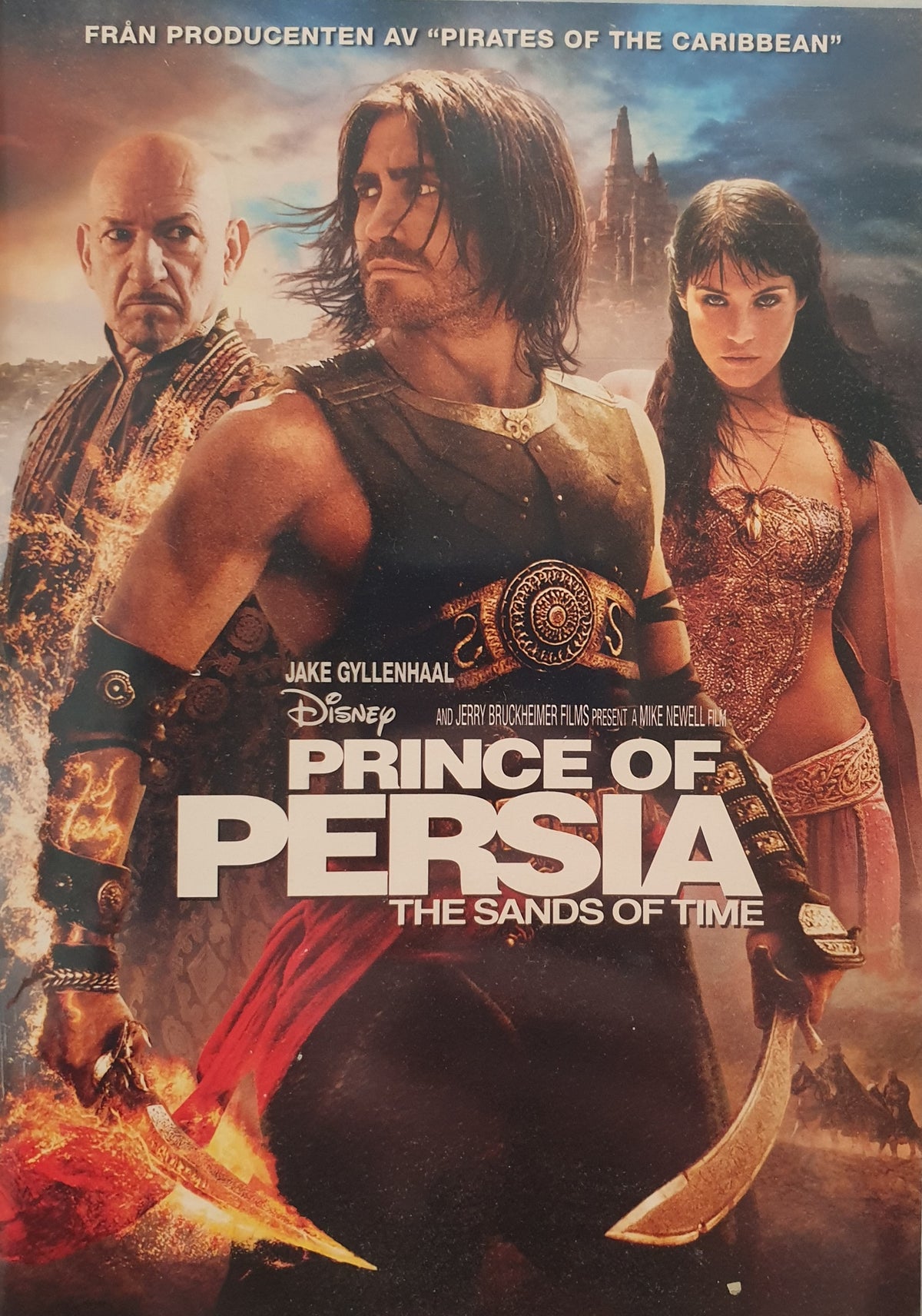 Prince of Persia: The Sands of Time (2010) DVD – omslag