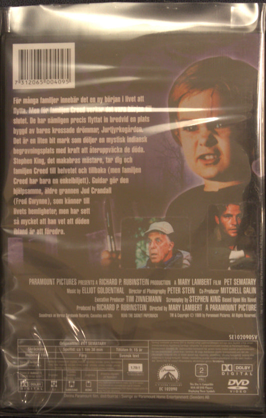 PET SEMATARY / JURTJYRKOGÅRDEN - DVD
