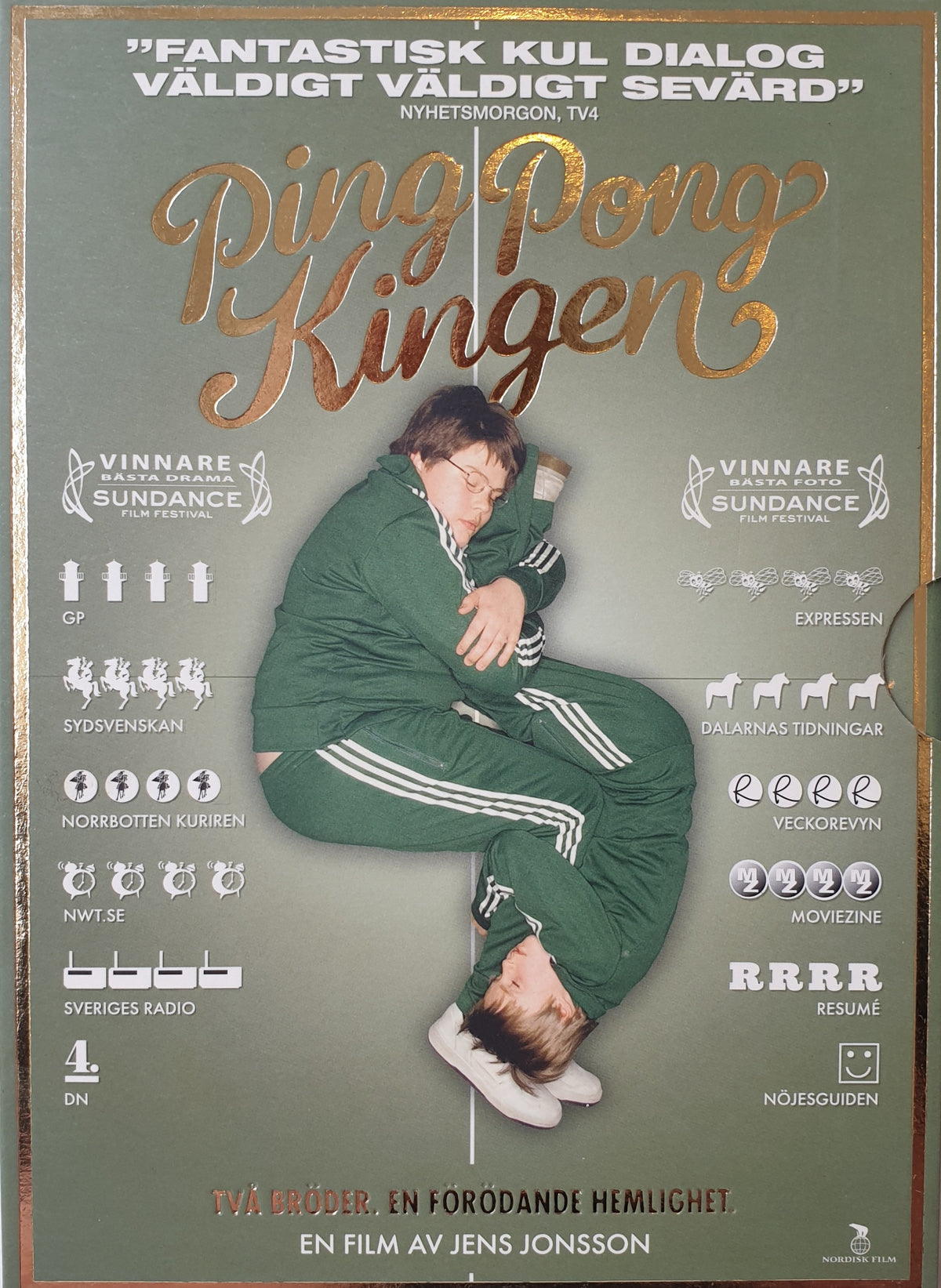 Ping-pongkingen (2008) DVD – omslag