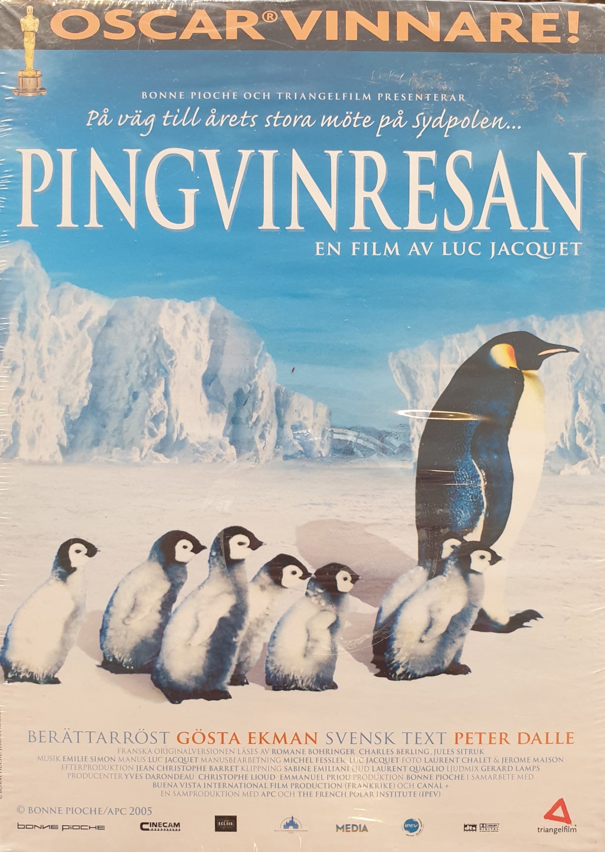 Pingvinresan / La marche de l'empereur (2005) DVD – omslag