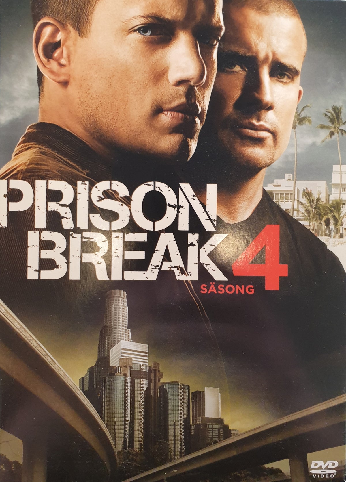 Prison Break – Säsong 4 (2008) DVD – omslag