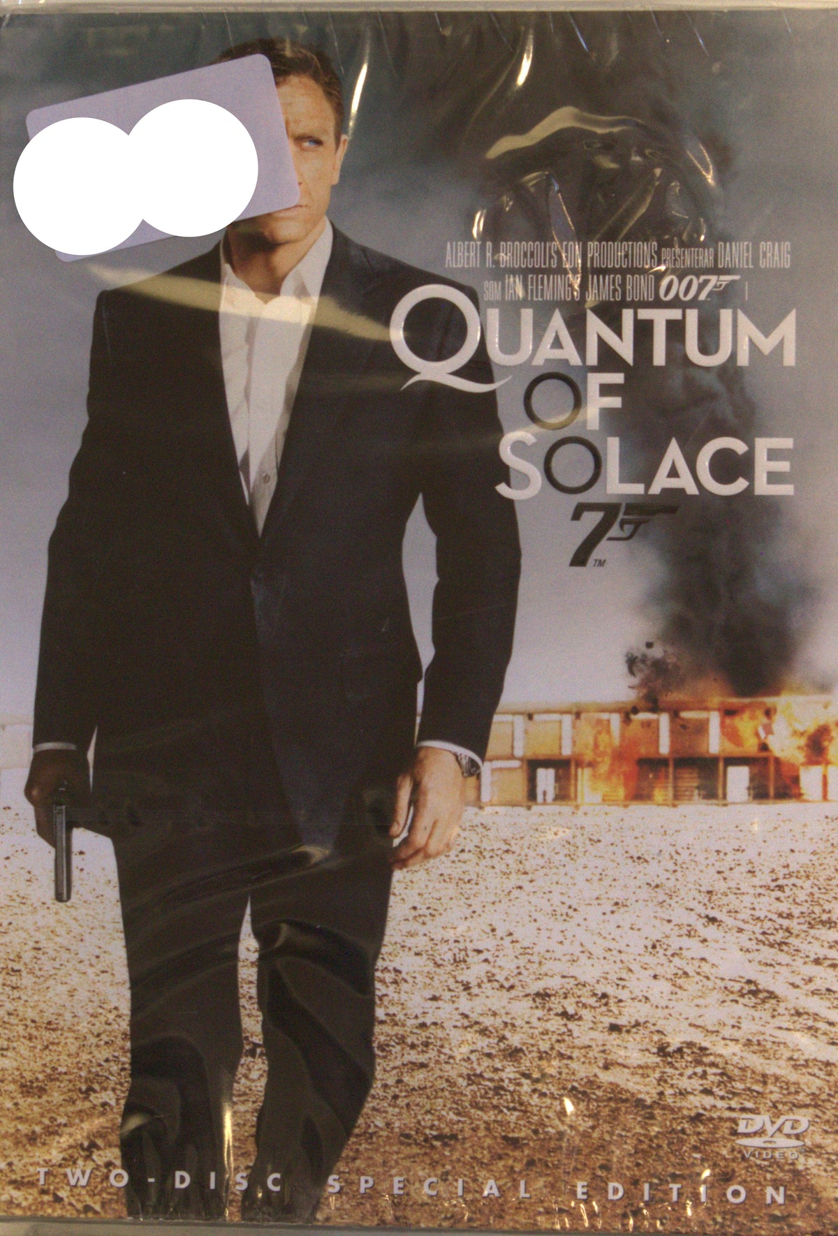 Quantum of Solace – Two Disc Special Edition (2008) DVD – omslag
