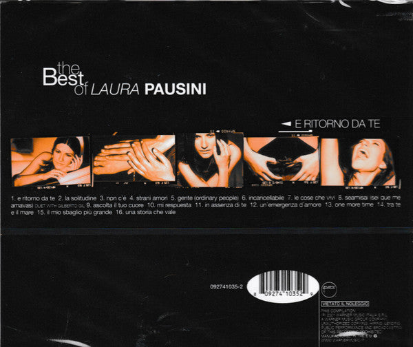 LAURA PAUSINI - THE BEST OF LAURA PAUSINI - E RITORNO DA TE - CD