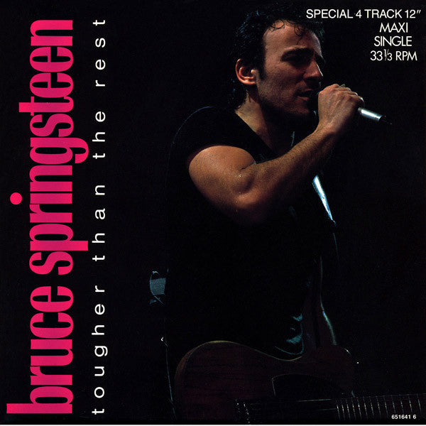 BRUCE SPRINGSTEEN - TOUGHER THAN THE REST ( MAXI SINGEL ) - VINYL