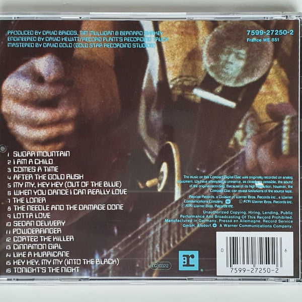 NEIL YOUNG & CRAZY HORSE - LIVE RUST - CD