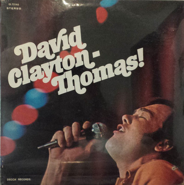 DAVID CLAYTON -THOMAS - DAVID CLAYTON -THOMAS