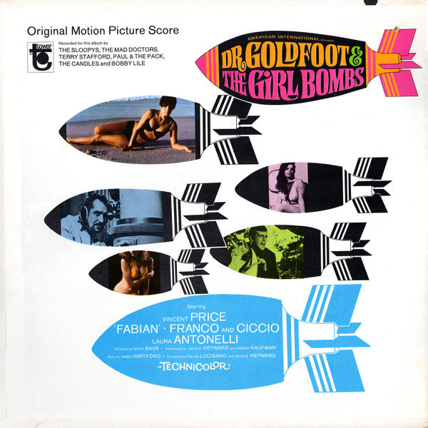 VARIOUS - DR GOLDFOOT & THE GIRL BOMBS ( SOUNDTRACK )