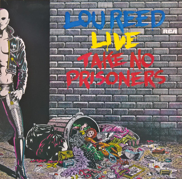 LOU REED - LOU REED LIVE - TAKE NO PRISONERS - VINYL