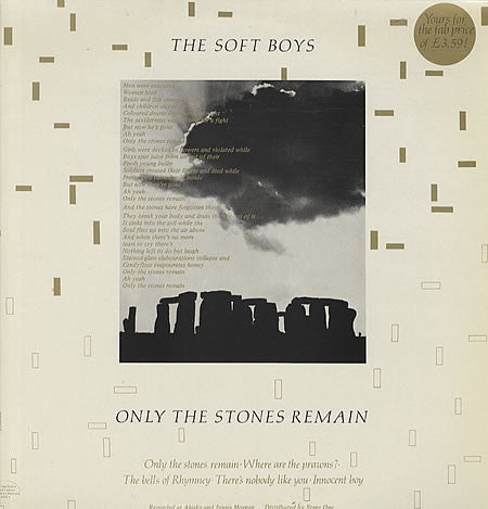 THE SOFT BOYS - TWO HALVES FOR THE PRICE ONE