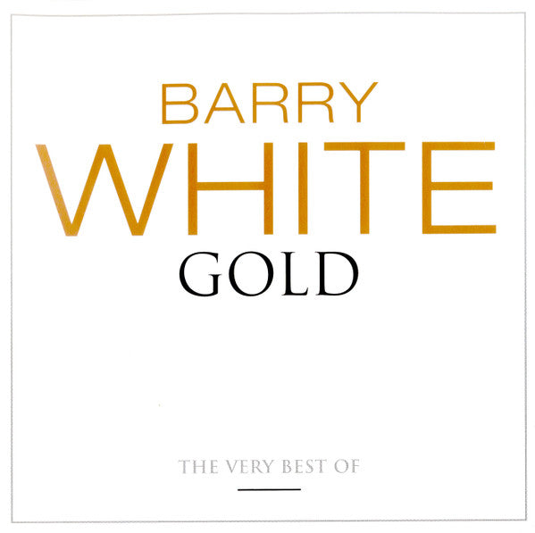 BARRY WHITE - GOLD 2XCD - CD